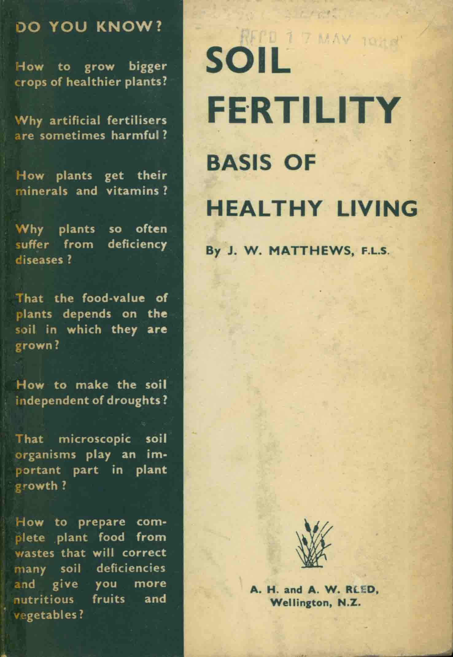 SOIL FERTILITY: