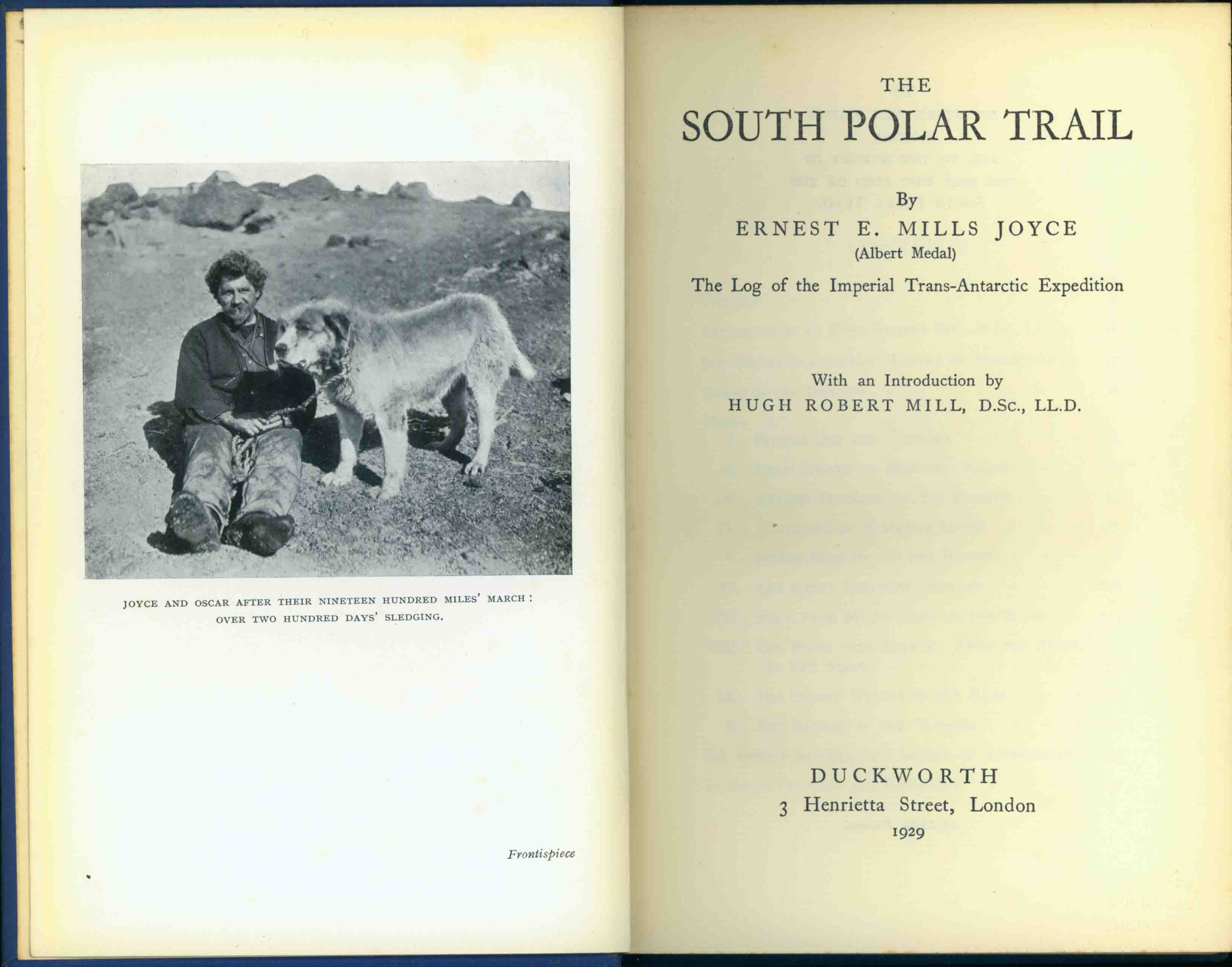 THE SOUTH POLAR TRAIL.