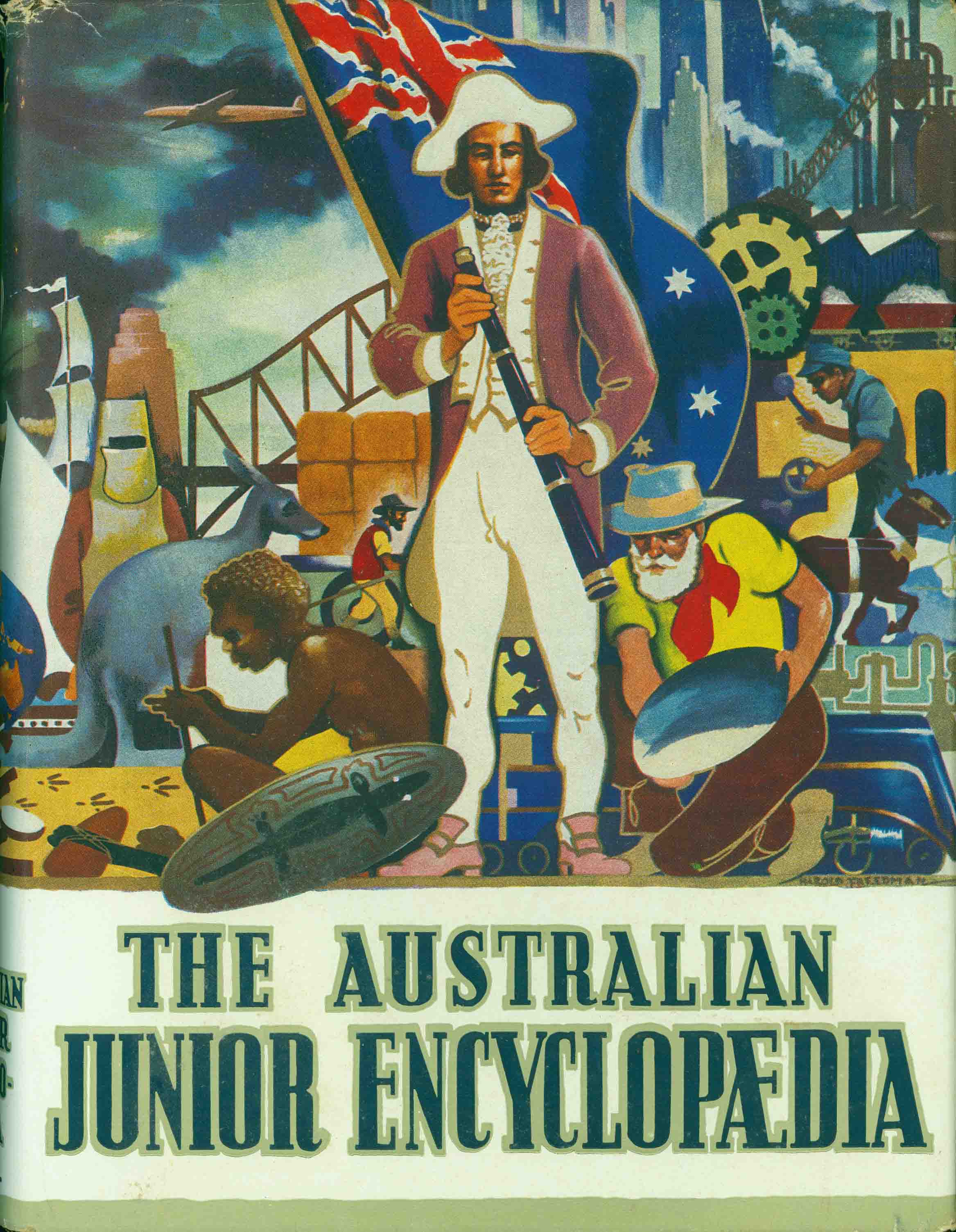 THE AUSTRALIAN JUNIOR ENCYCLOPAEDIA.