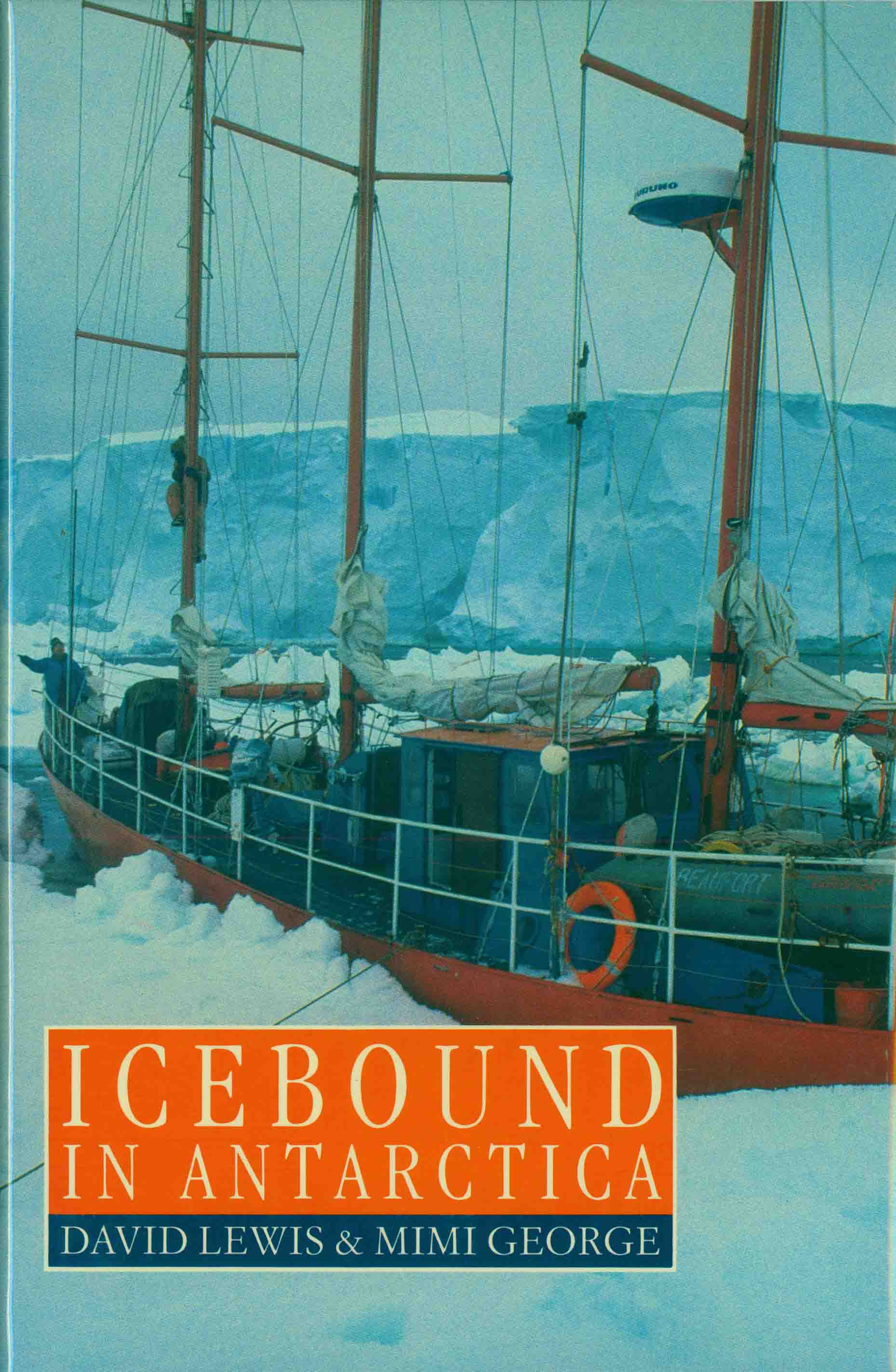 ICEBOUND IN ANTARCTICA.