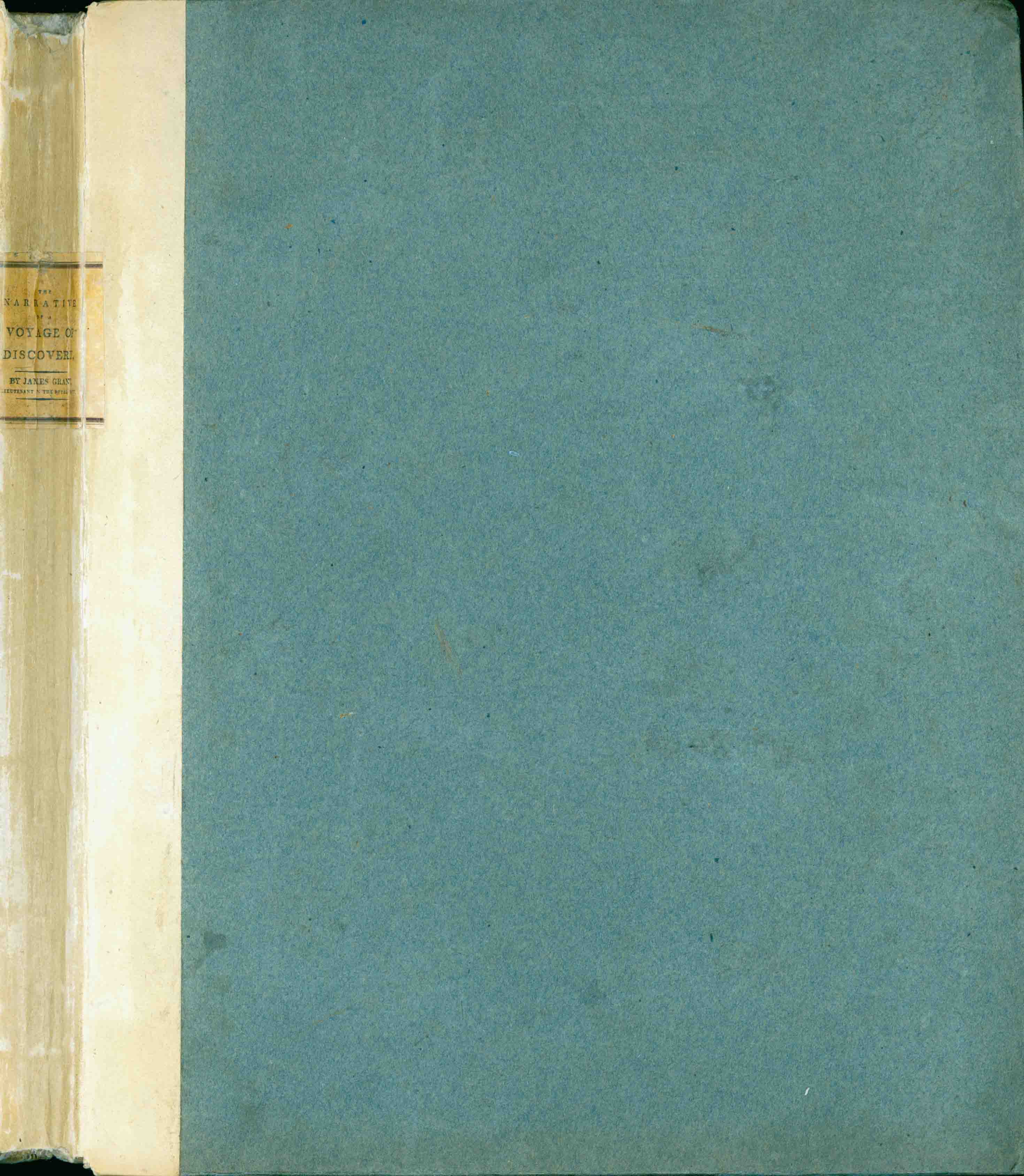 THE NARRATIVE OF A VOYAGE OF DISCOVERY,