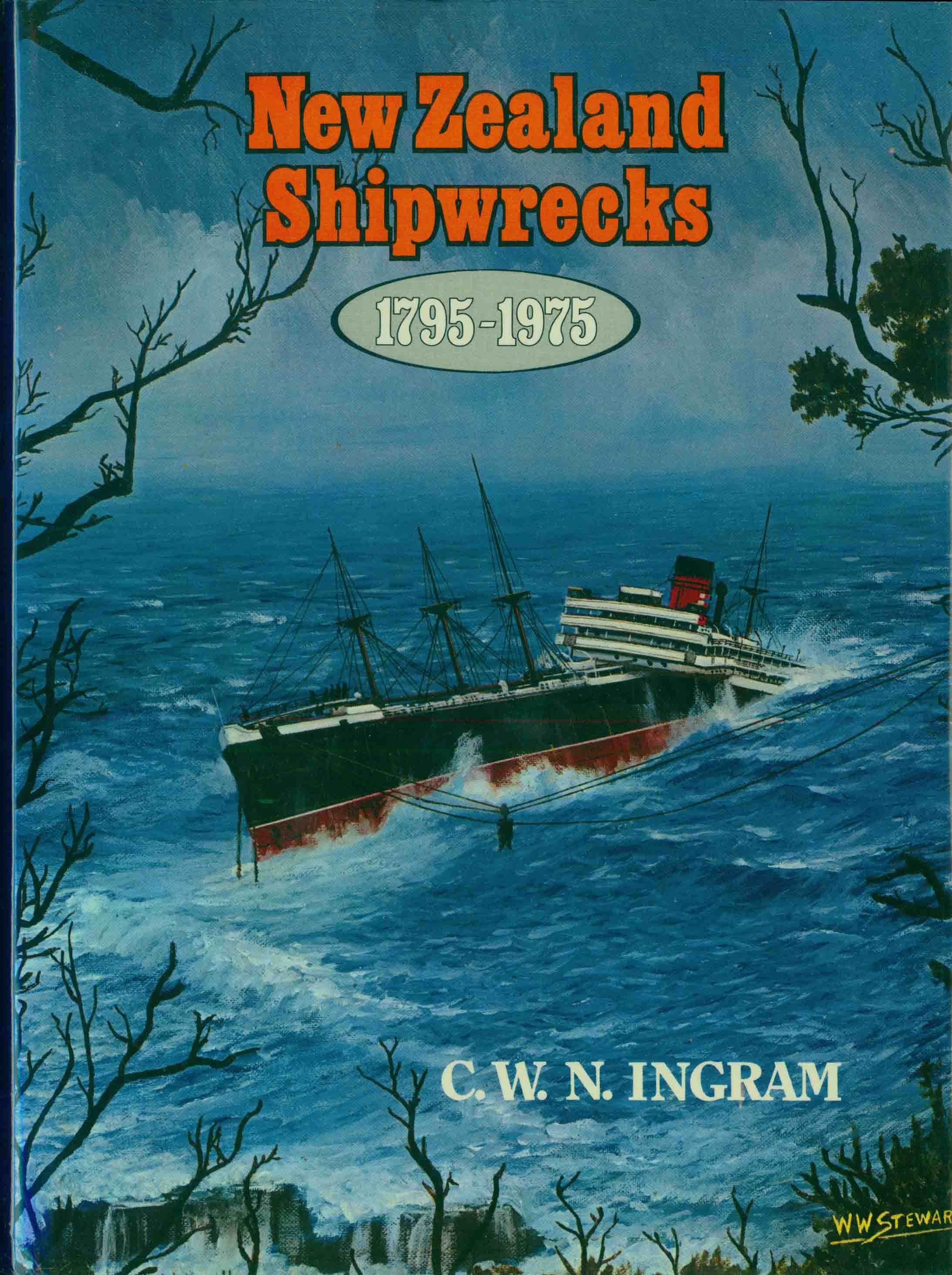NEW ZEALAND SHIPWRECKS 1795-1975.