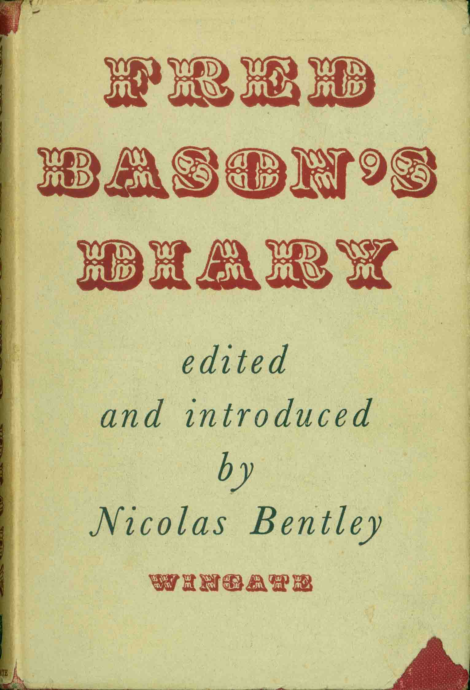 FRED BASON'S DIARY.
