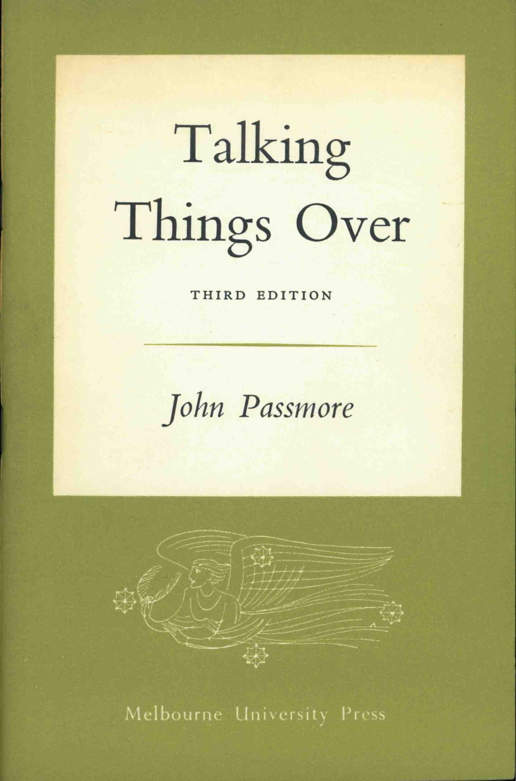 TALKING THINGS OVER.