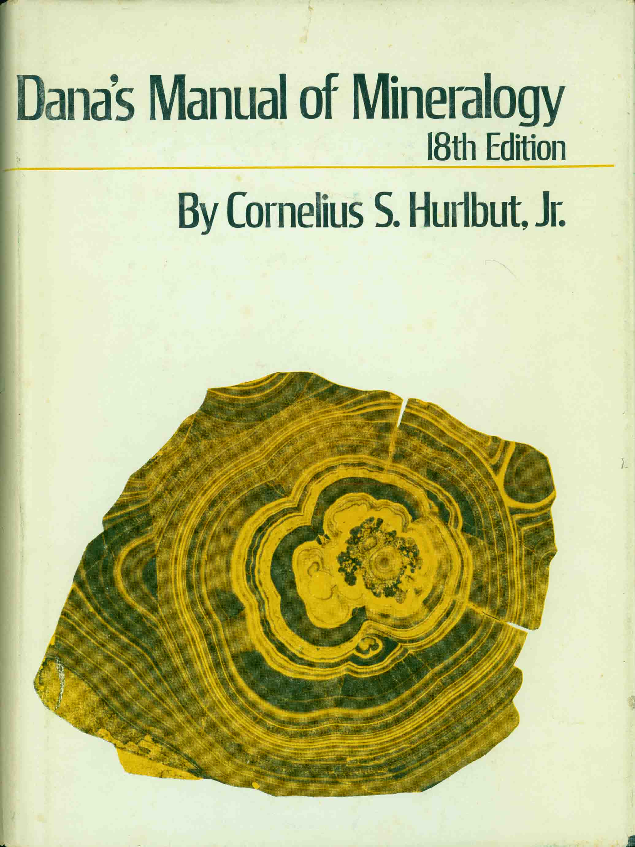 DANA'S MANUAL OF MINERALOGY.