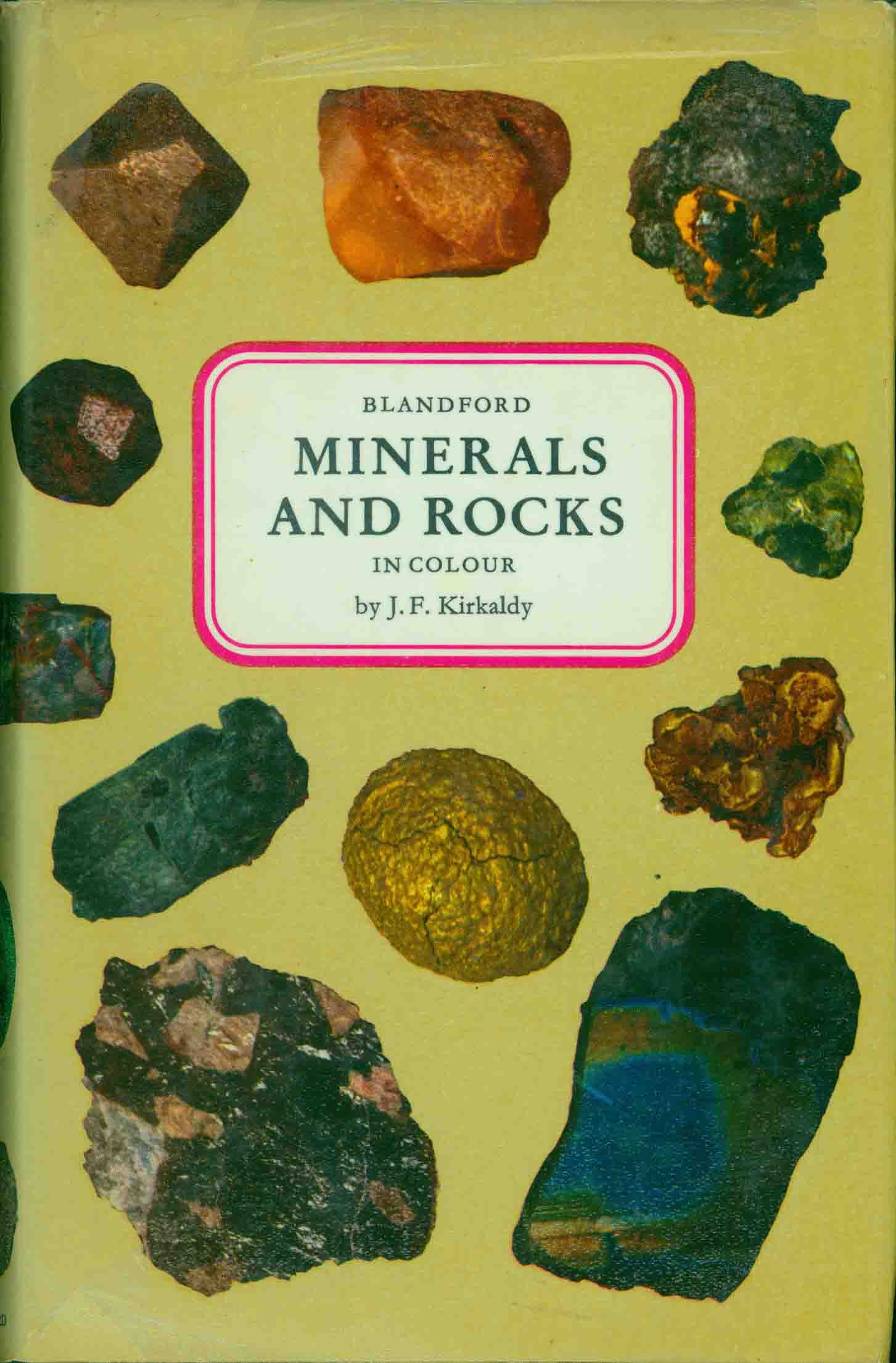 MINERALS AND ROCKS IN COLOUR.