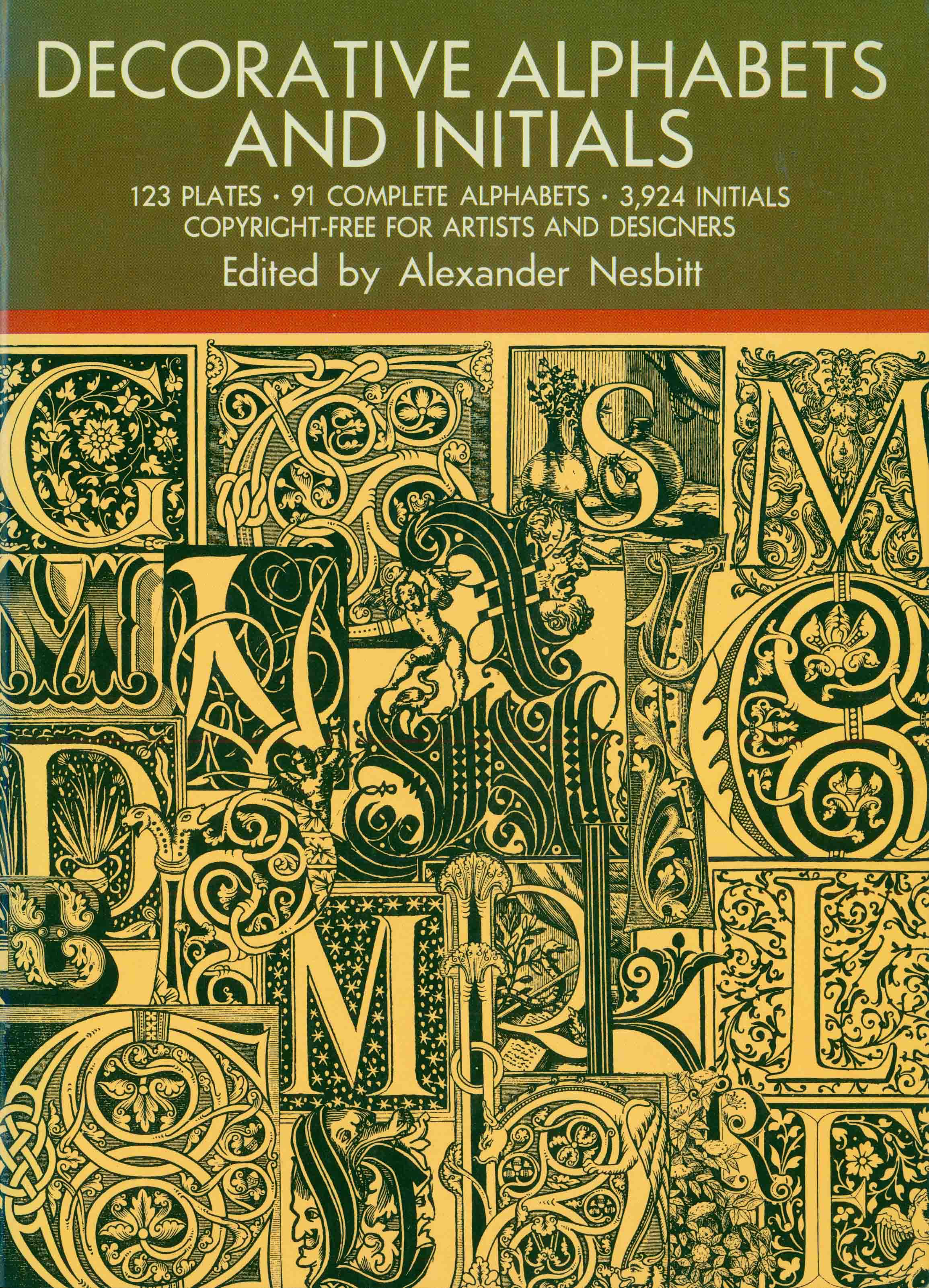 DECORATIVE ALPHABETS AND INITIALS.