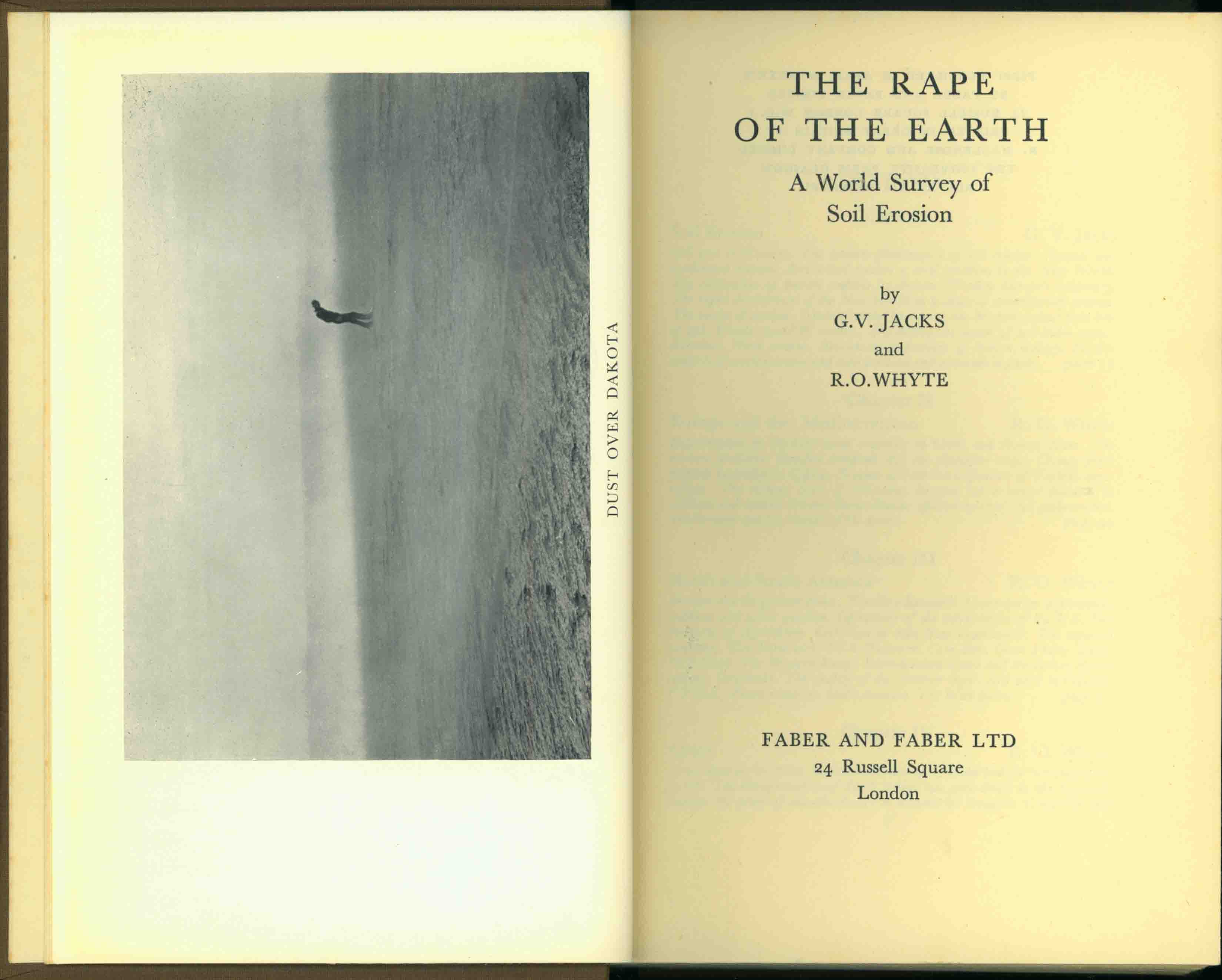 THE RAPE OF THE EARTH.