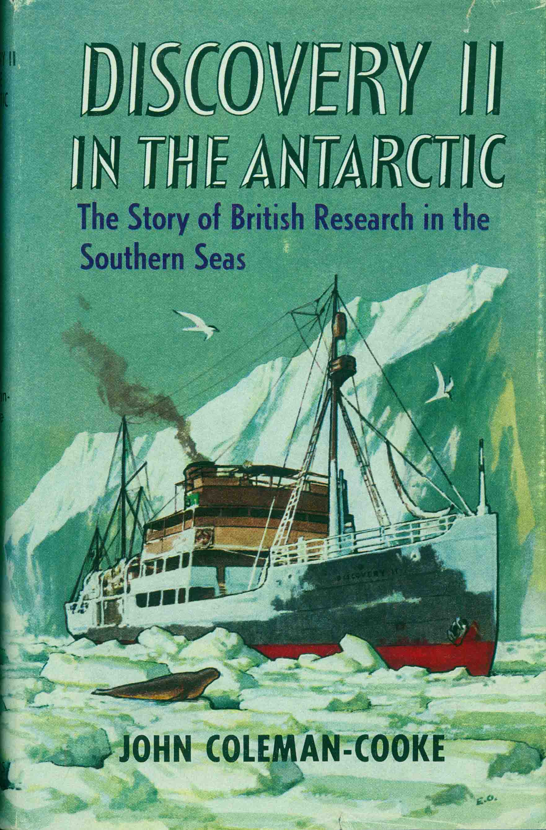DISCOVERY II IN THE ANTARCTIC.