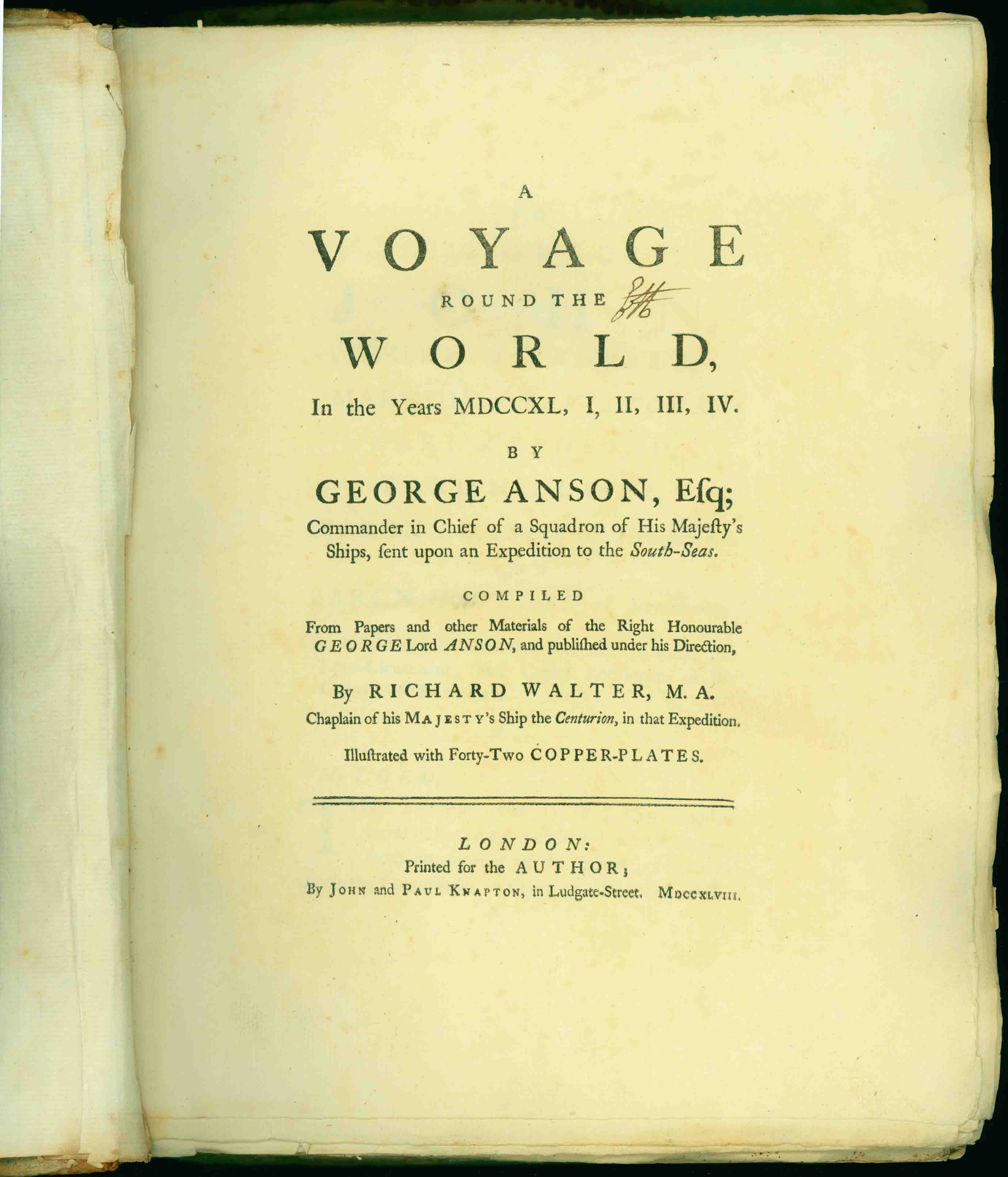 A VOYAGE ROUND THE WORLD,