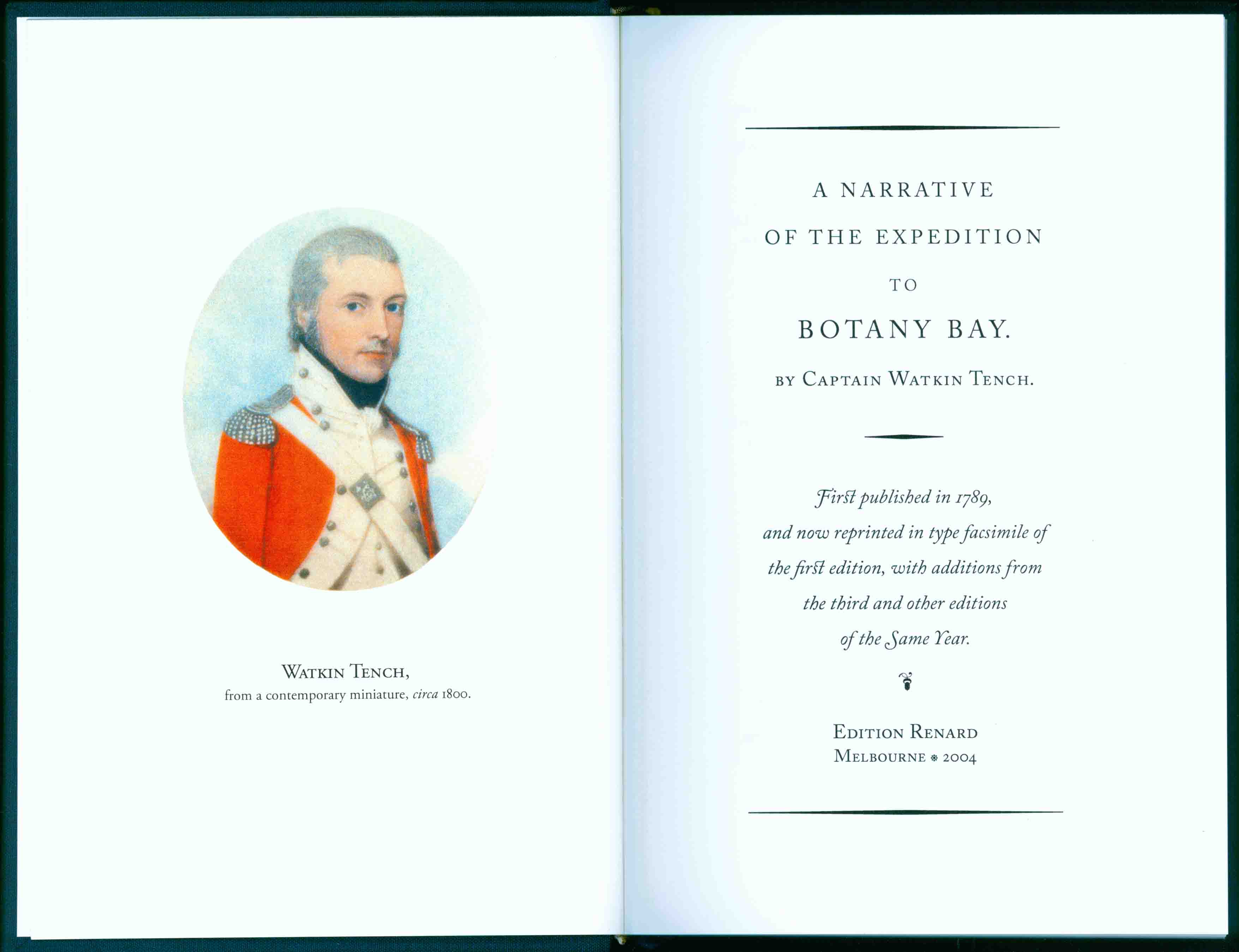 A NARRATIVE OF THE EXPEDITION TO BOTANY BAY.