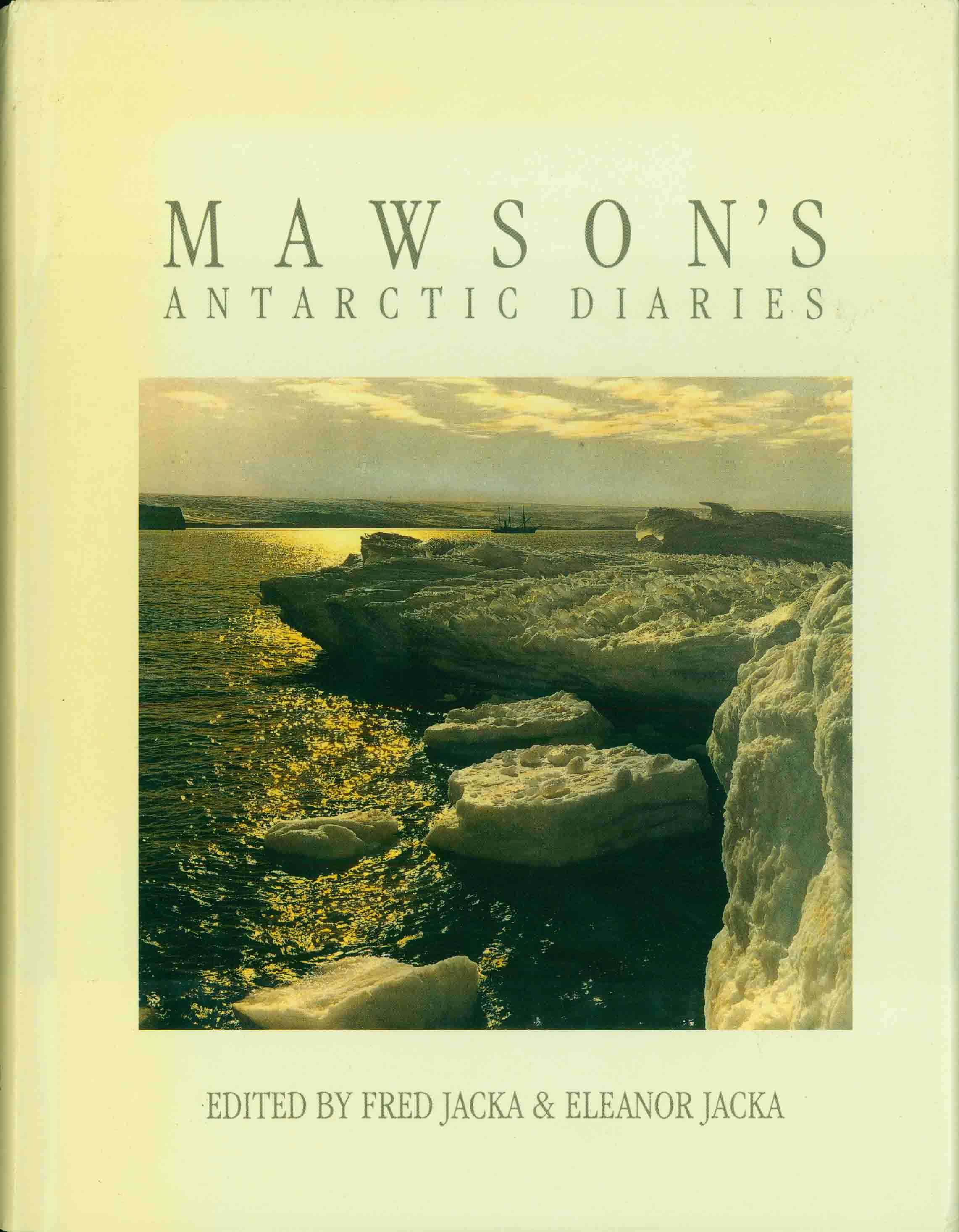 MAWSON'S ANTARCTIC DIARIES.