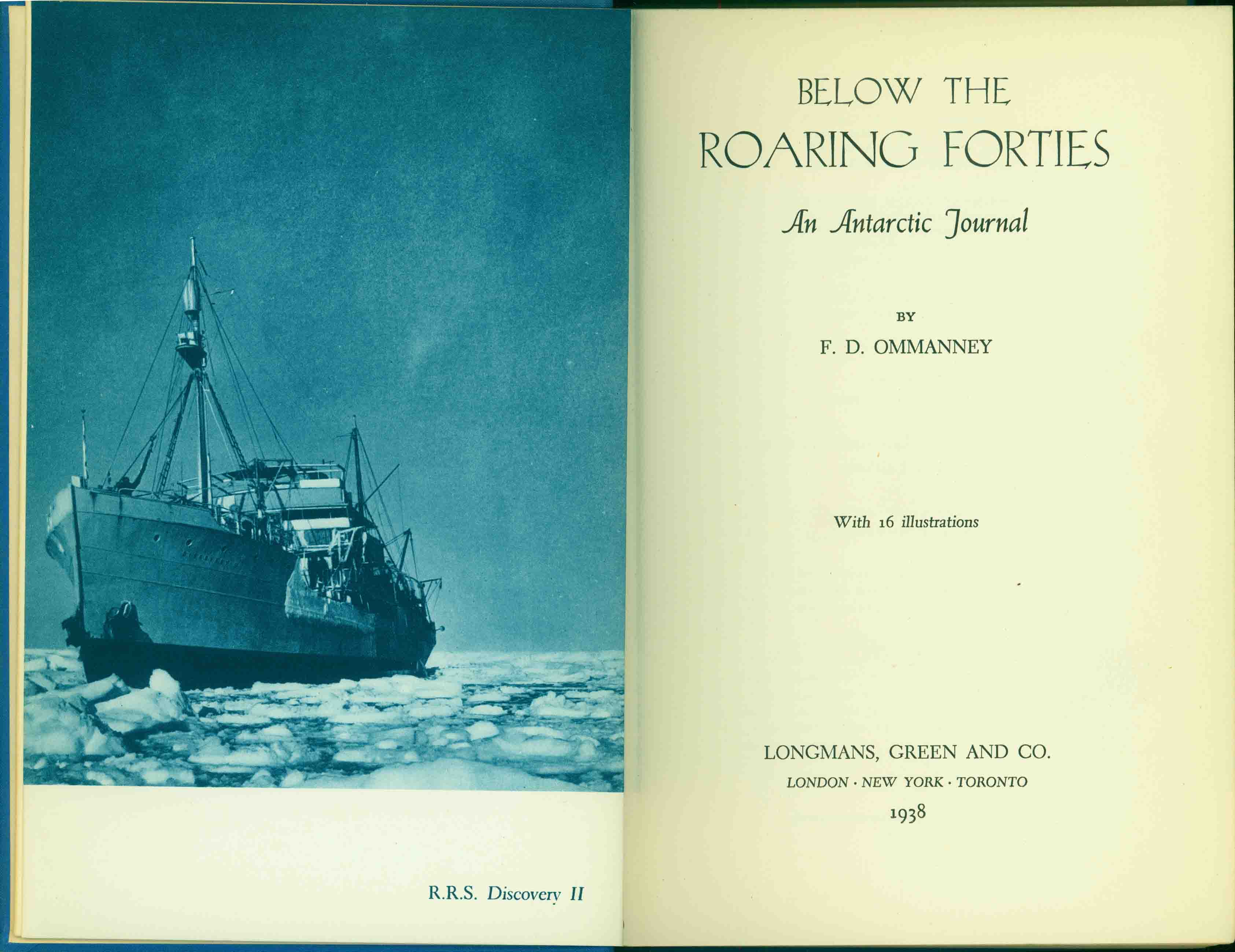 BELOW THE ROARING FORTIES.