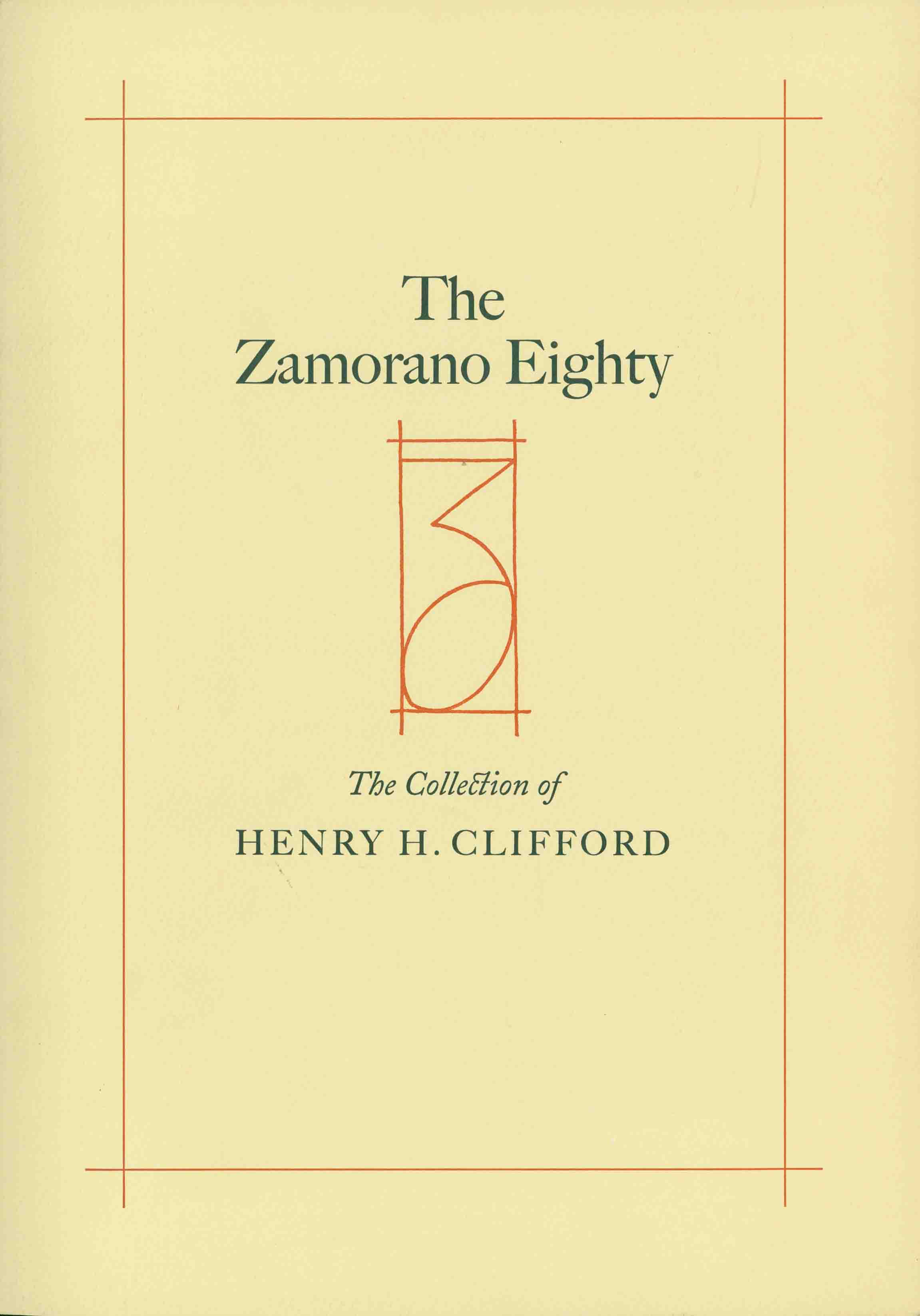 THE HENRY H. CLIFFORD COLLECTION.