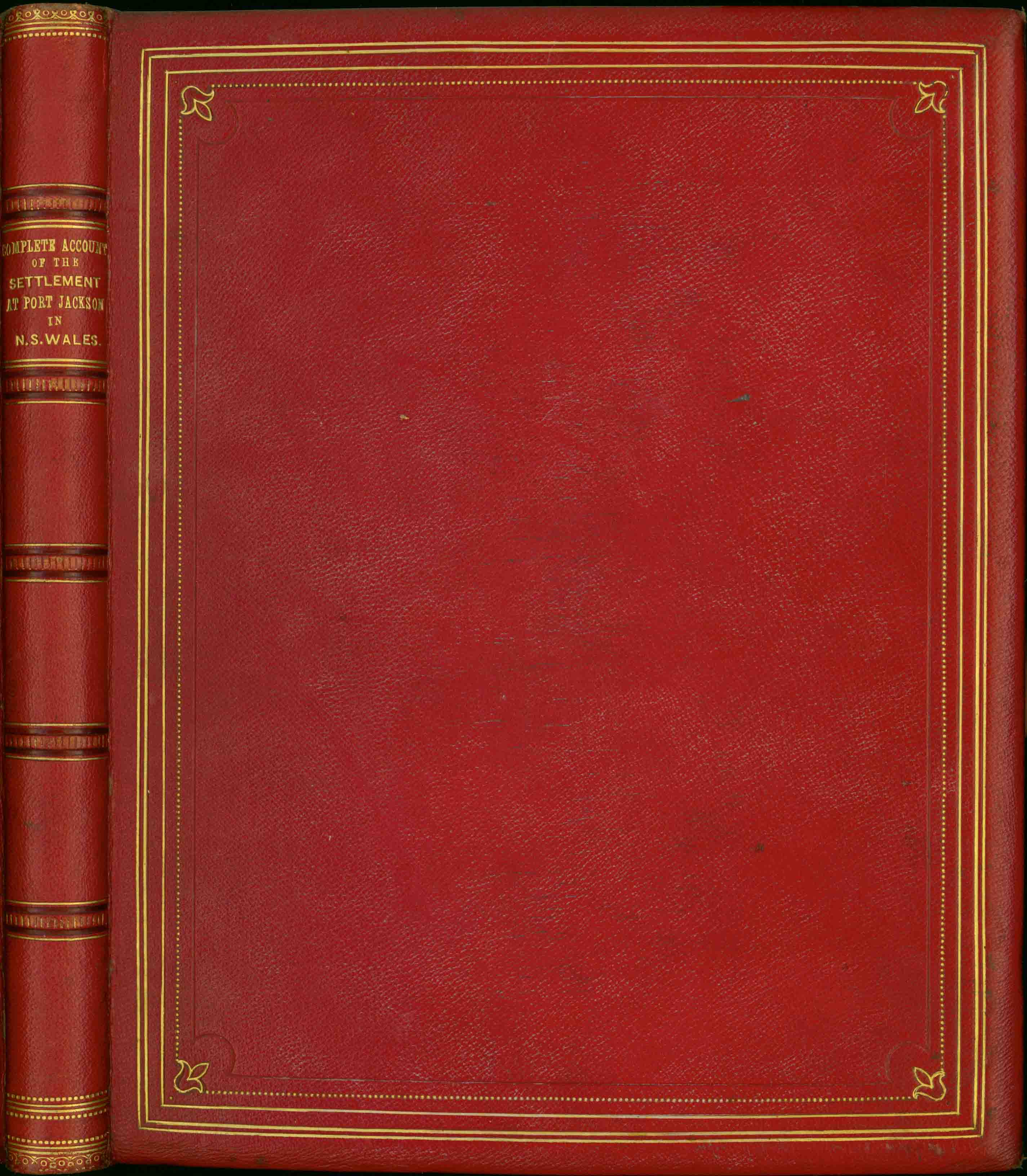 A COMPLETE ACCOUNT OF THE SETTLEMENT AT PORT JACKSON,