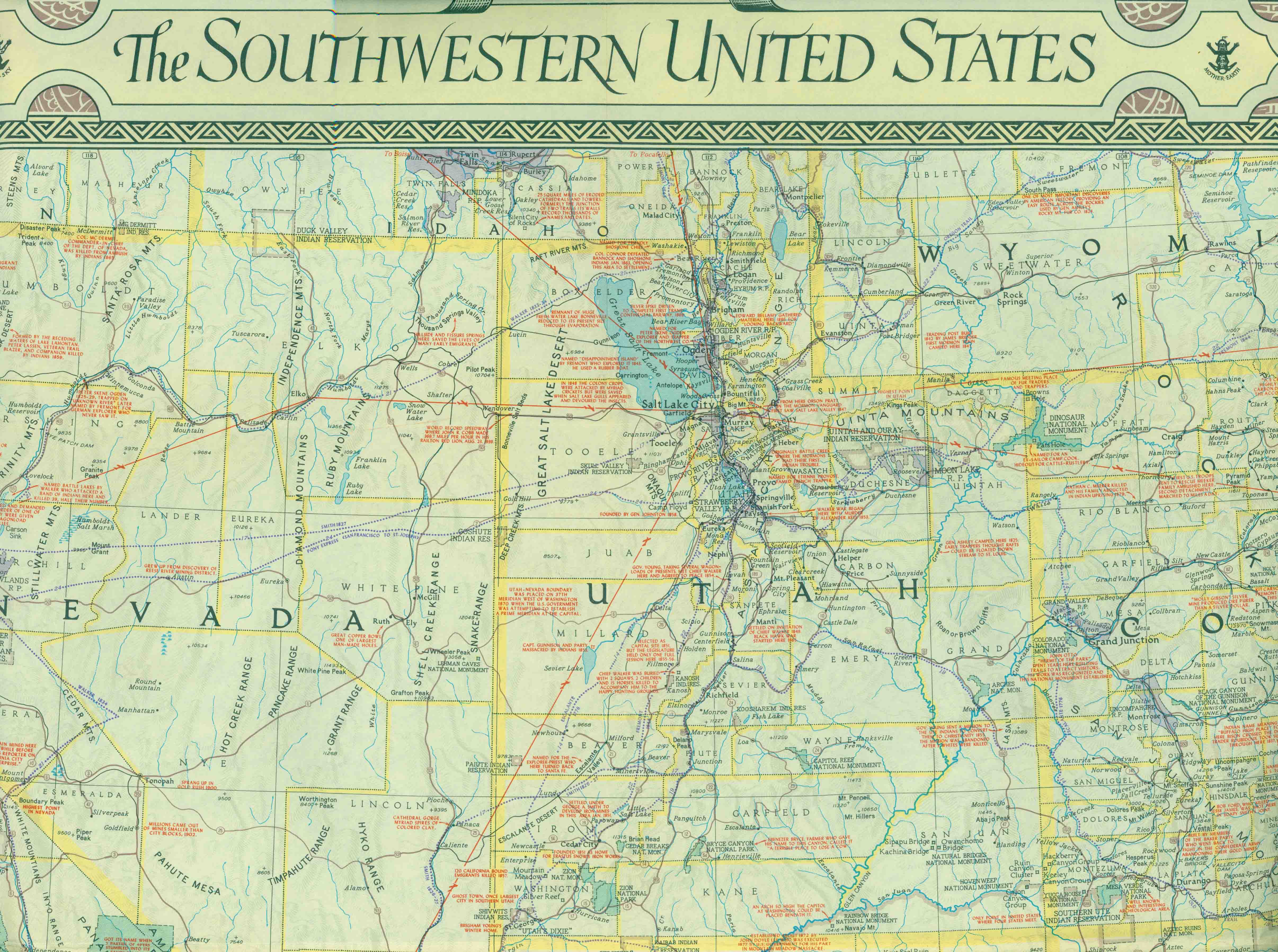 THE SOUTHWESTERN UNITED STATES.