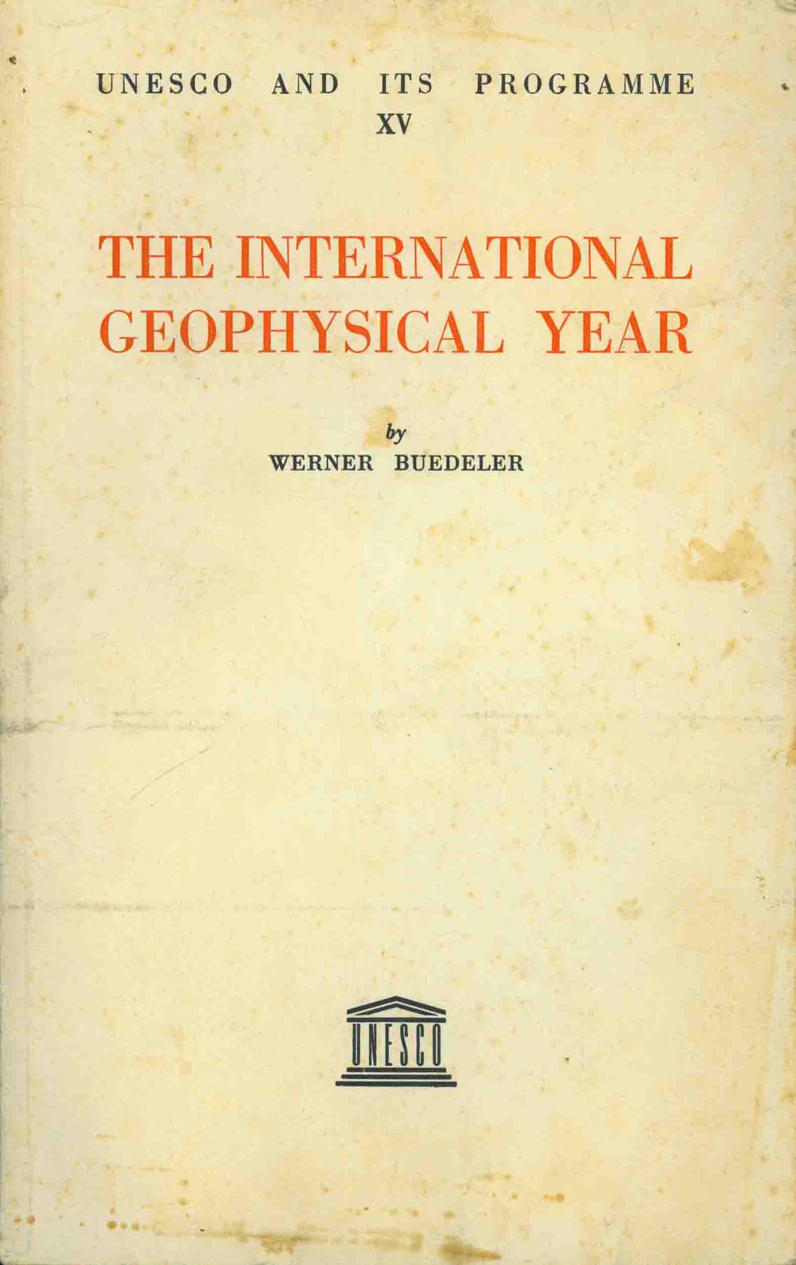 THE INTERNATIONAL GEOPHYSICAL YEAR.