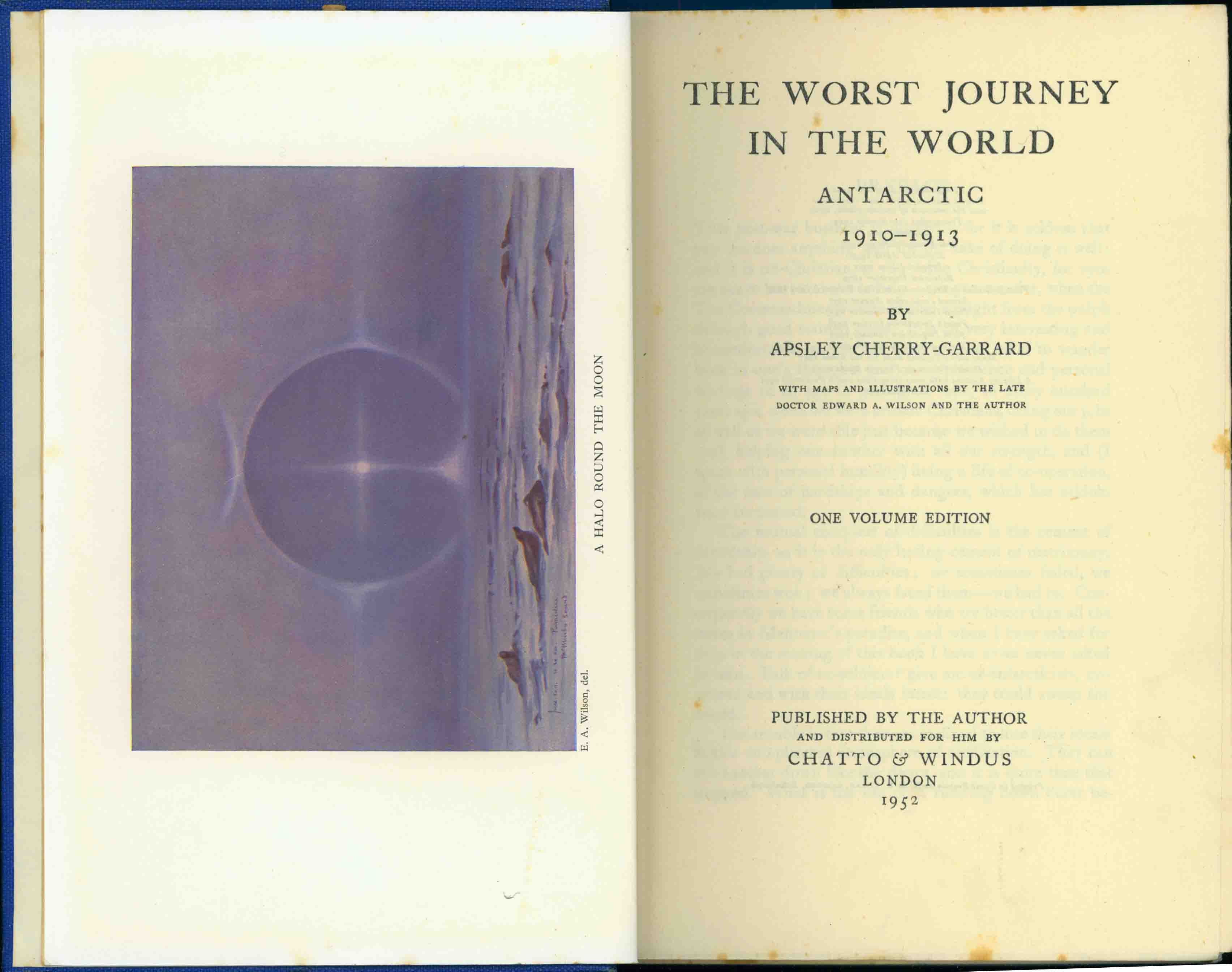 THE WORST JOURNEY IN THE WORLD.