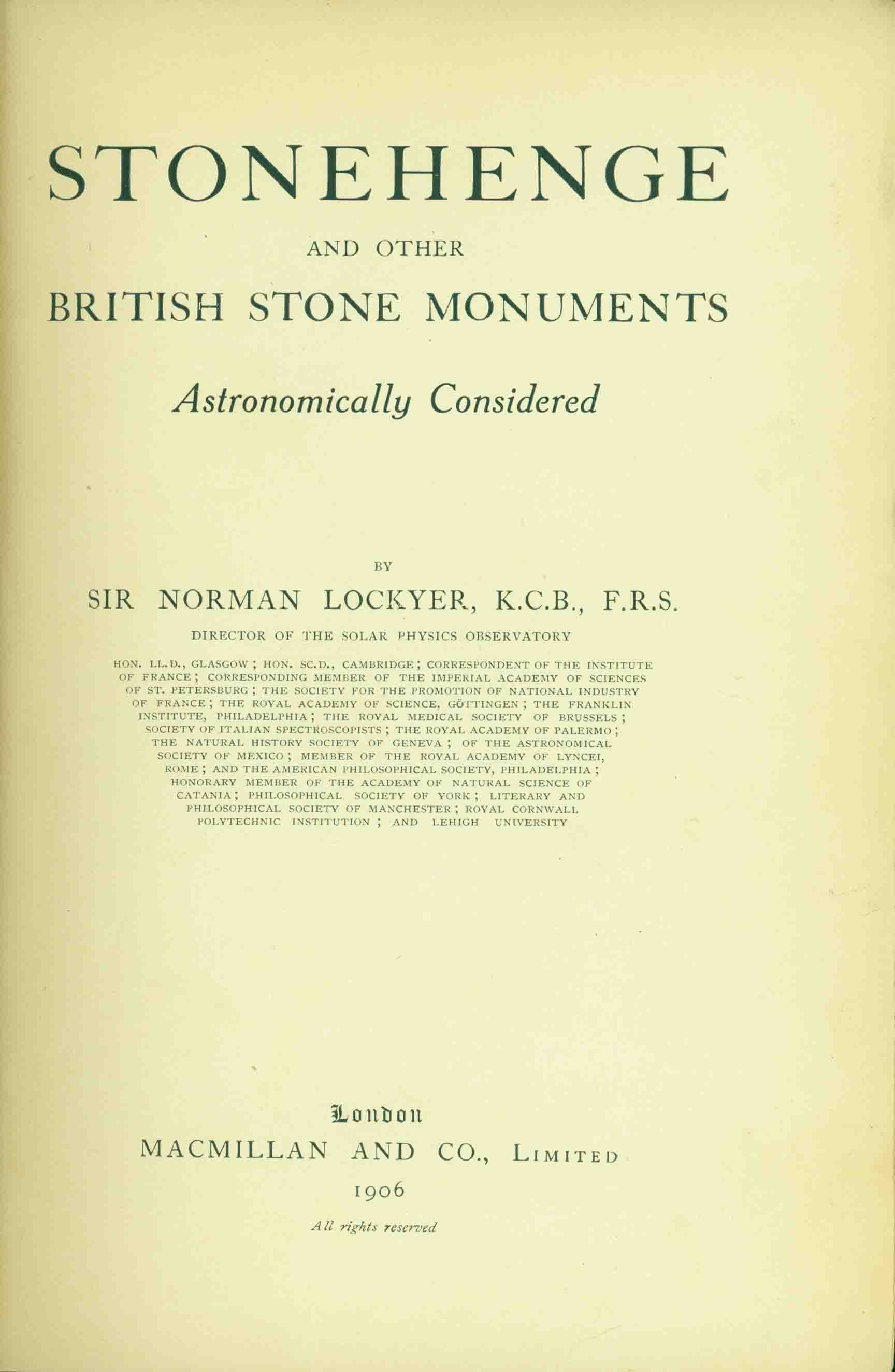 STONEHENGE