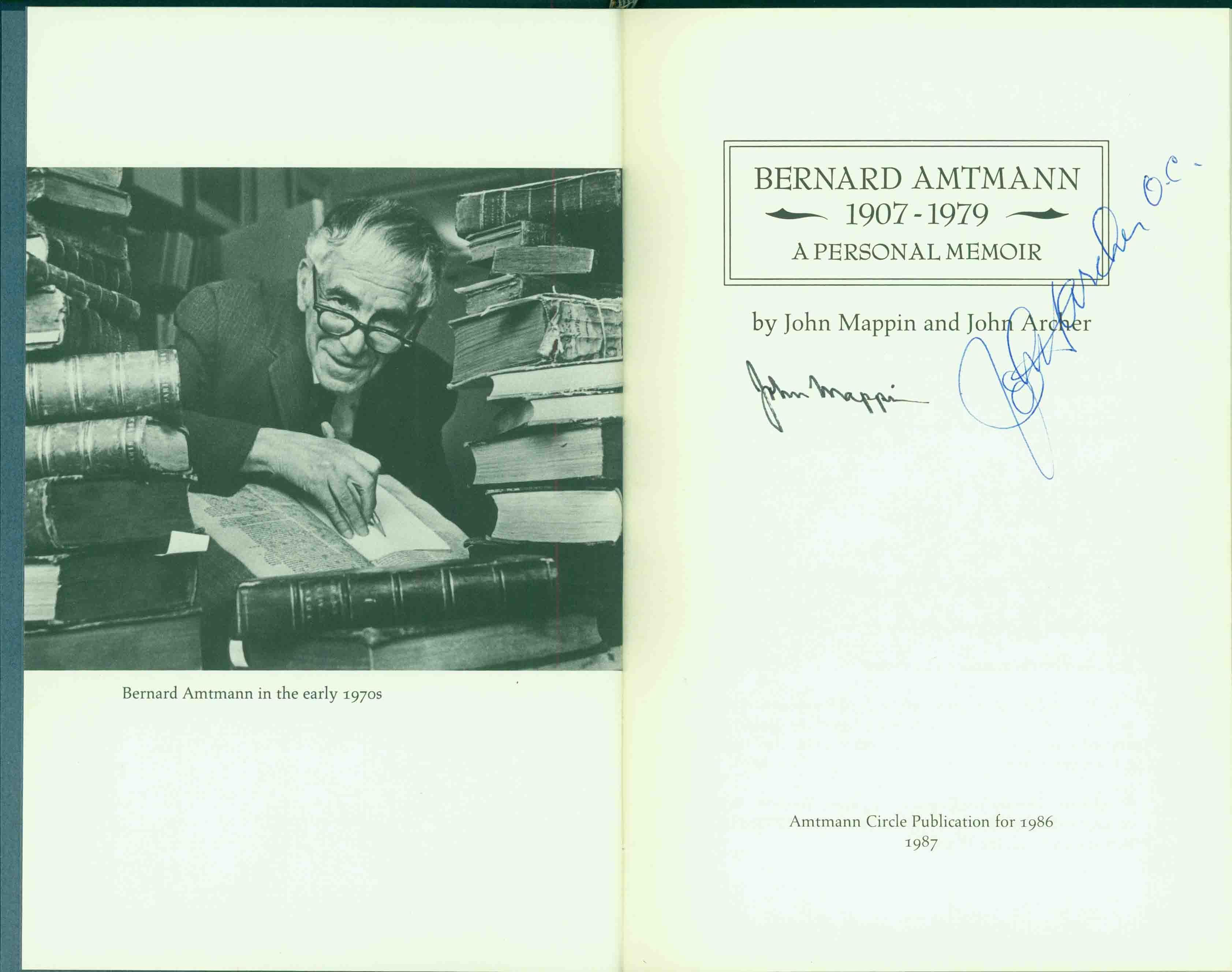 BERNARD AMTMANN.