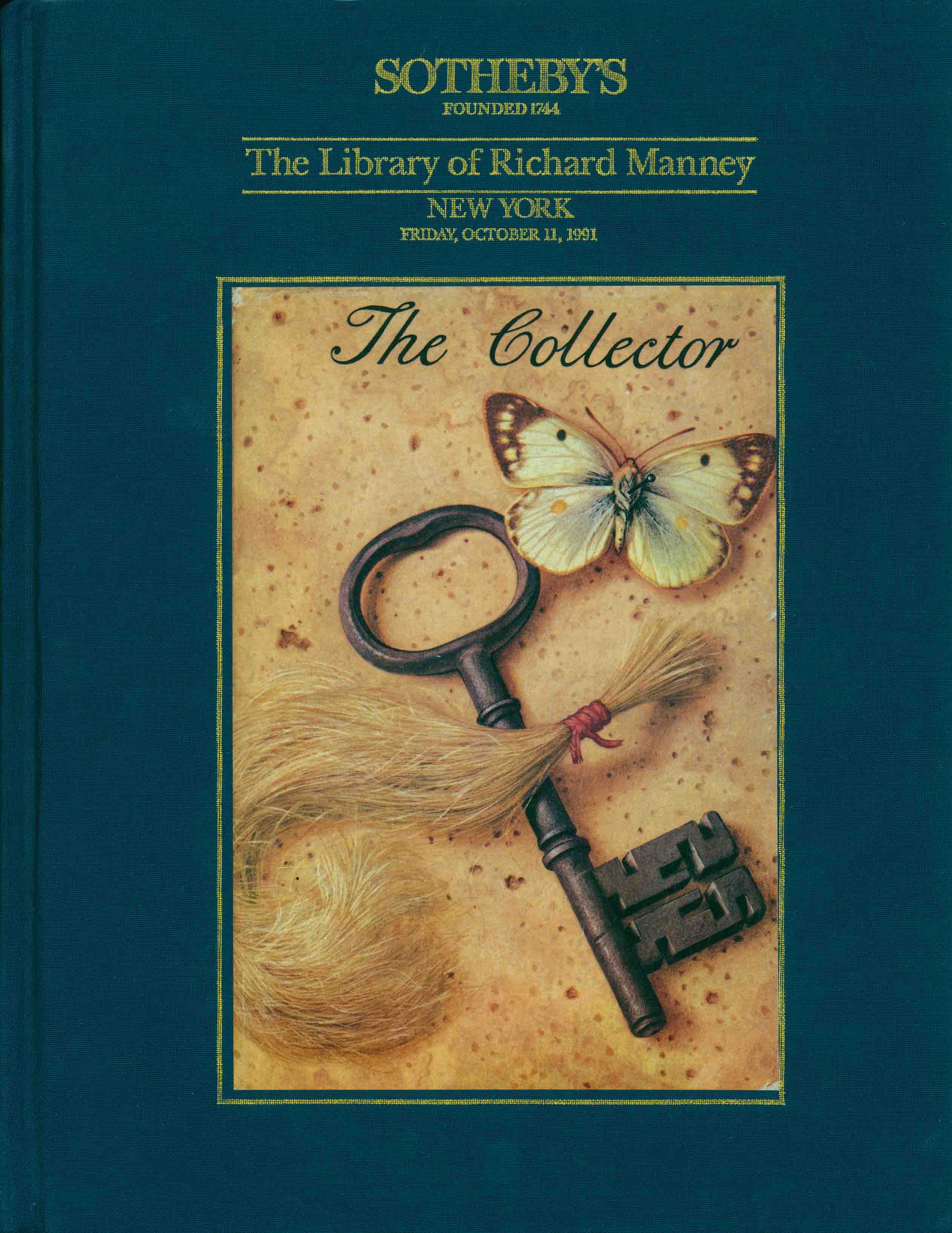 THE LIBRARY OF RICHARD MANNEY.