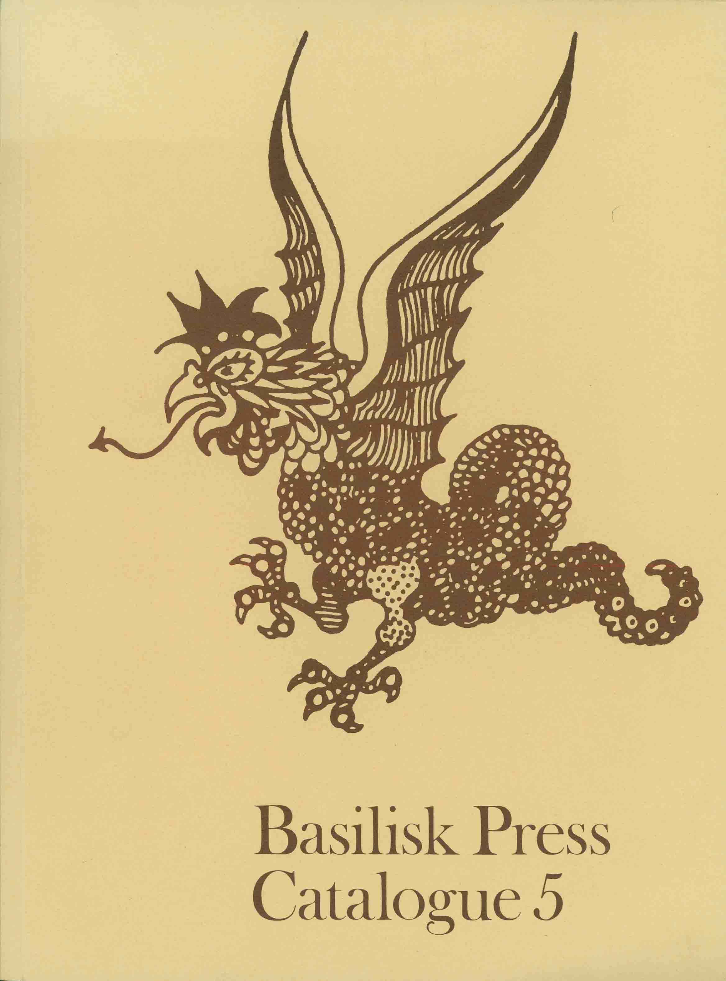 BASILISK PRESS CATALOGUE 5.