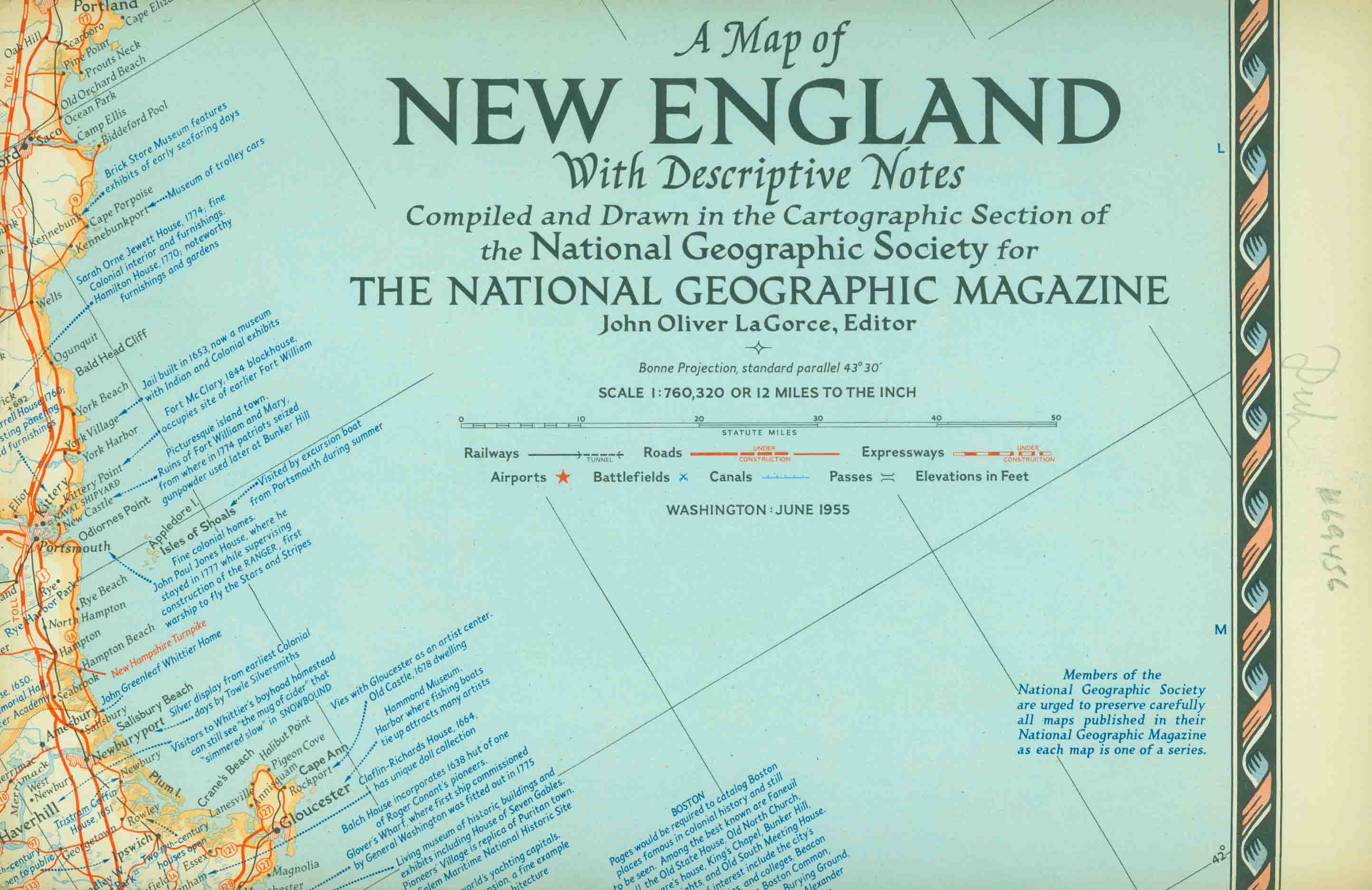 A MAP OF NEW ENGLAND.