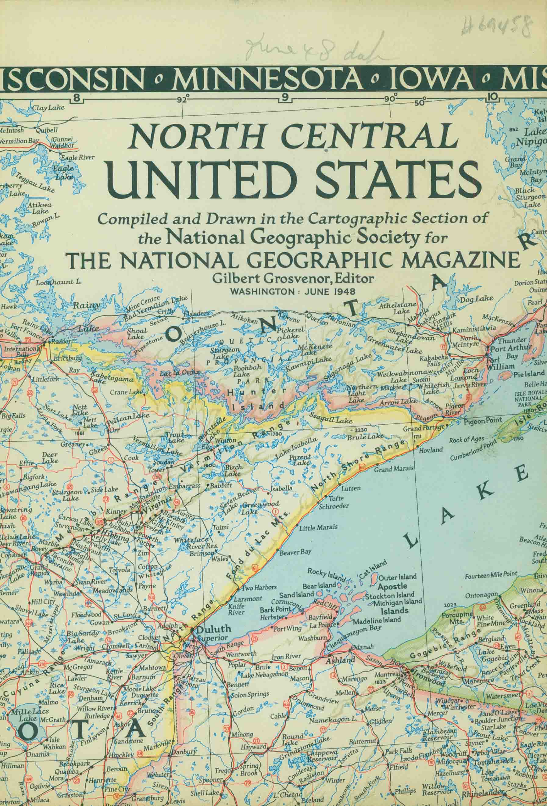 NORTH CENTRAL UNITED STATES.