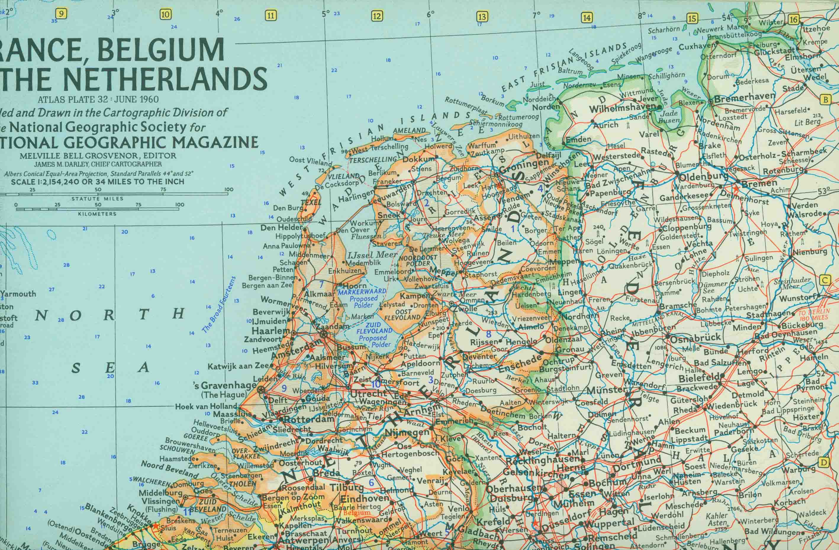 FRANCE, BELGIUM AND THE NETHERLANDS.