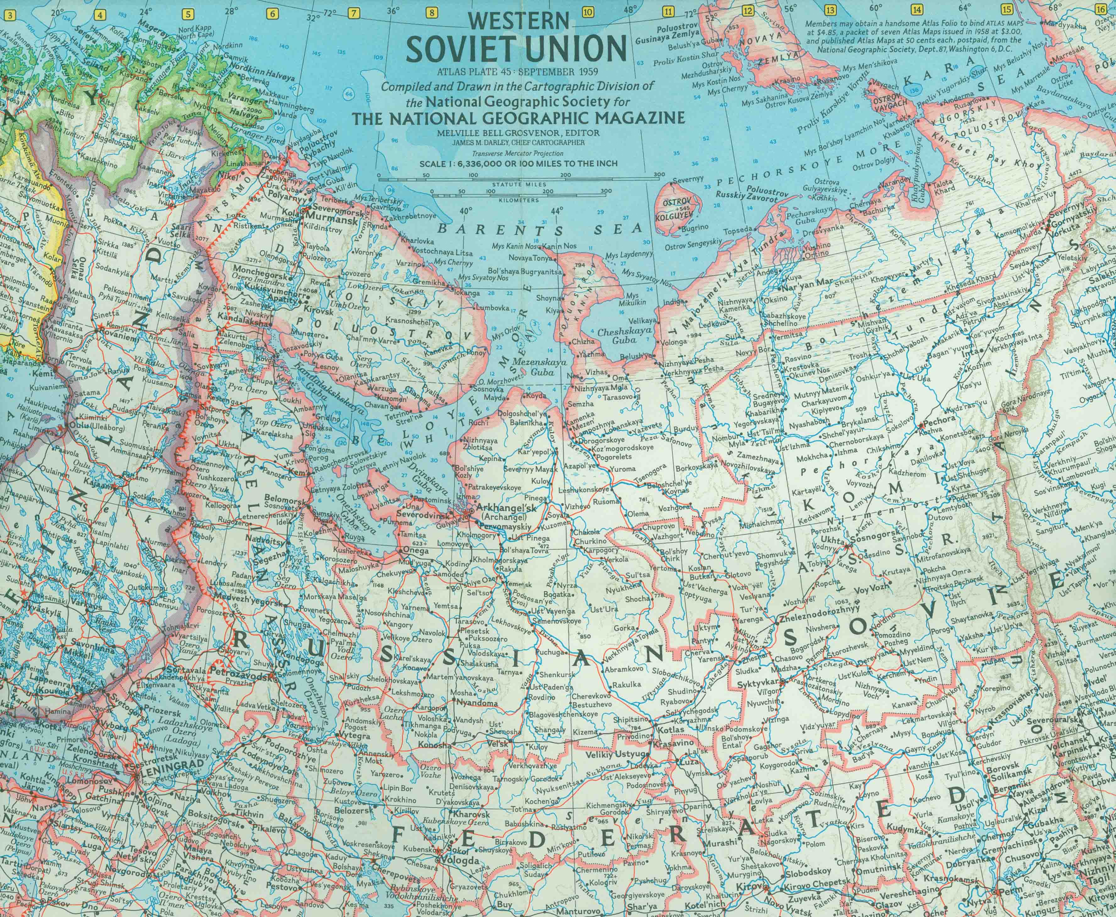 WESTERN SOVIET UNION.