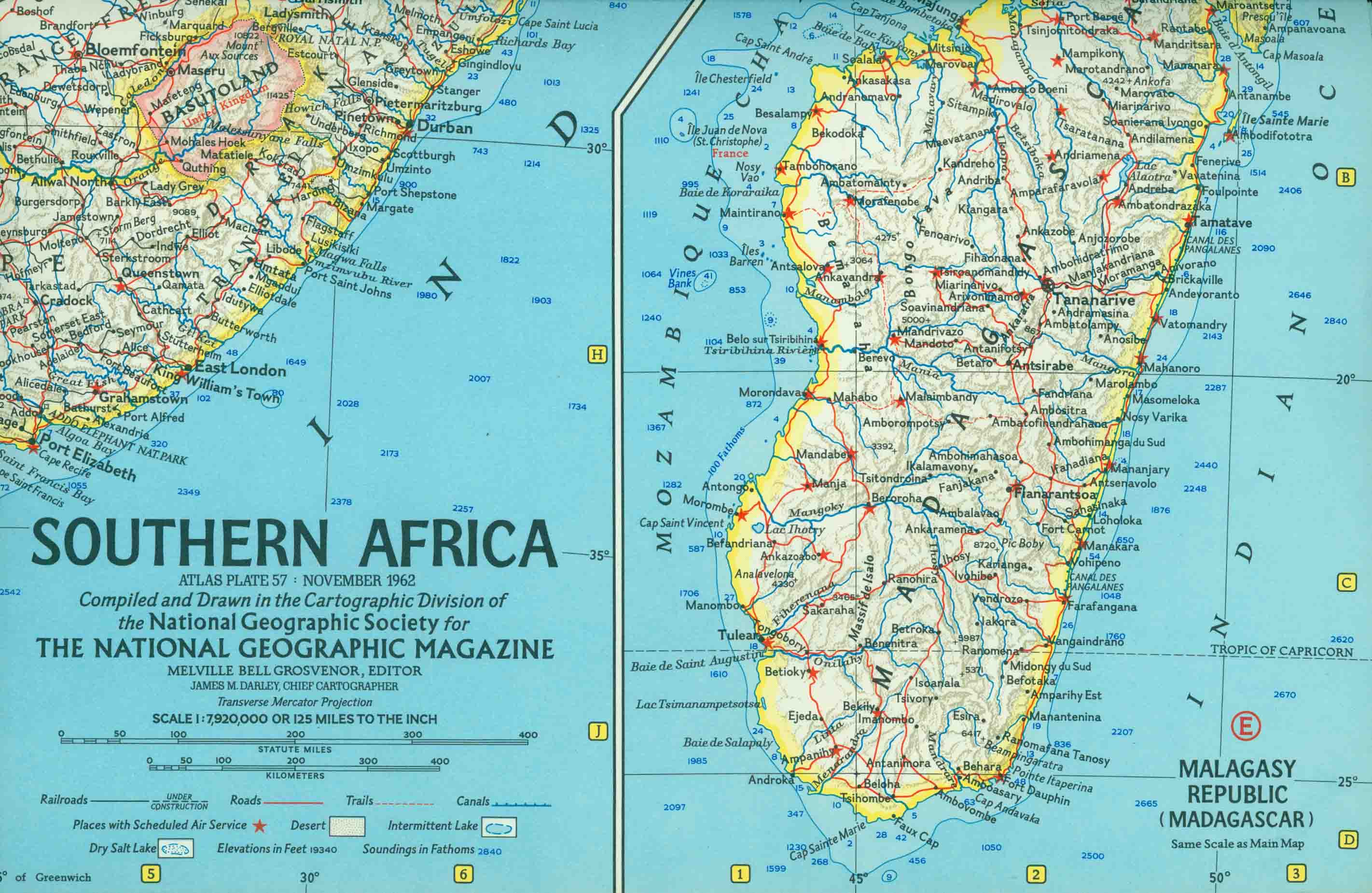 SOUTHERN AFRICA.
