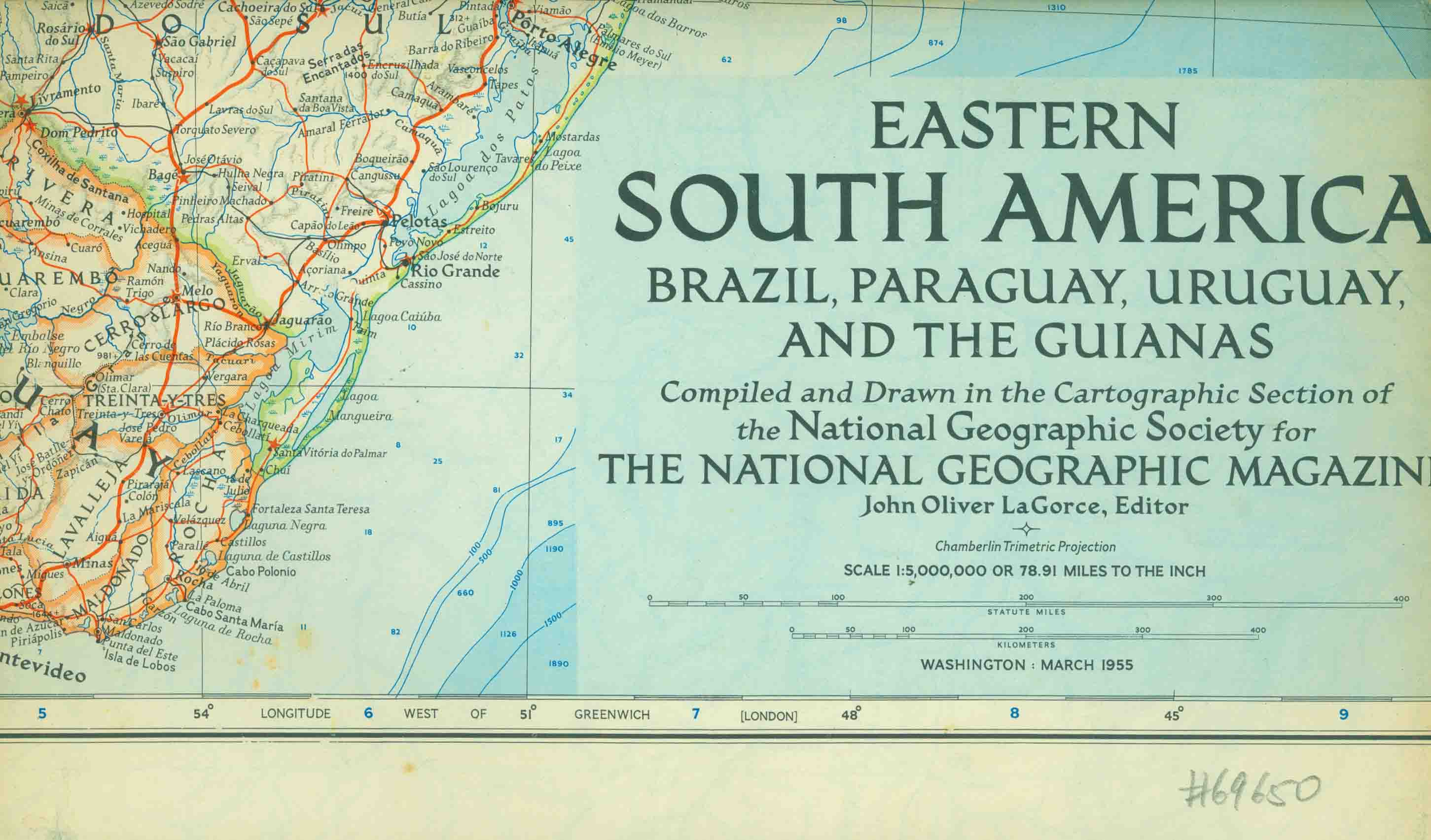EASTERN SOUTH AMERICA.