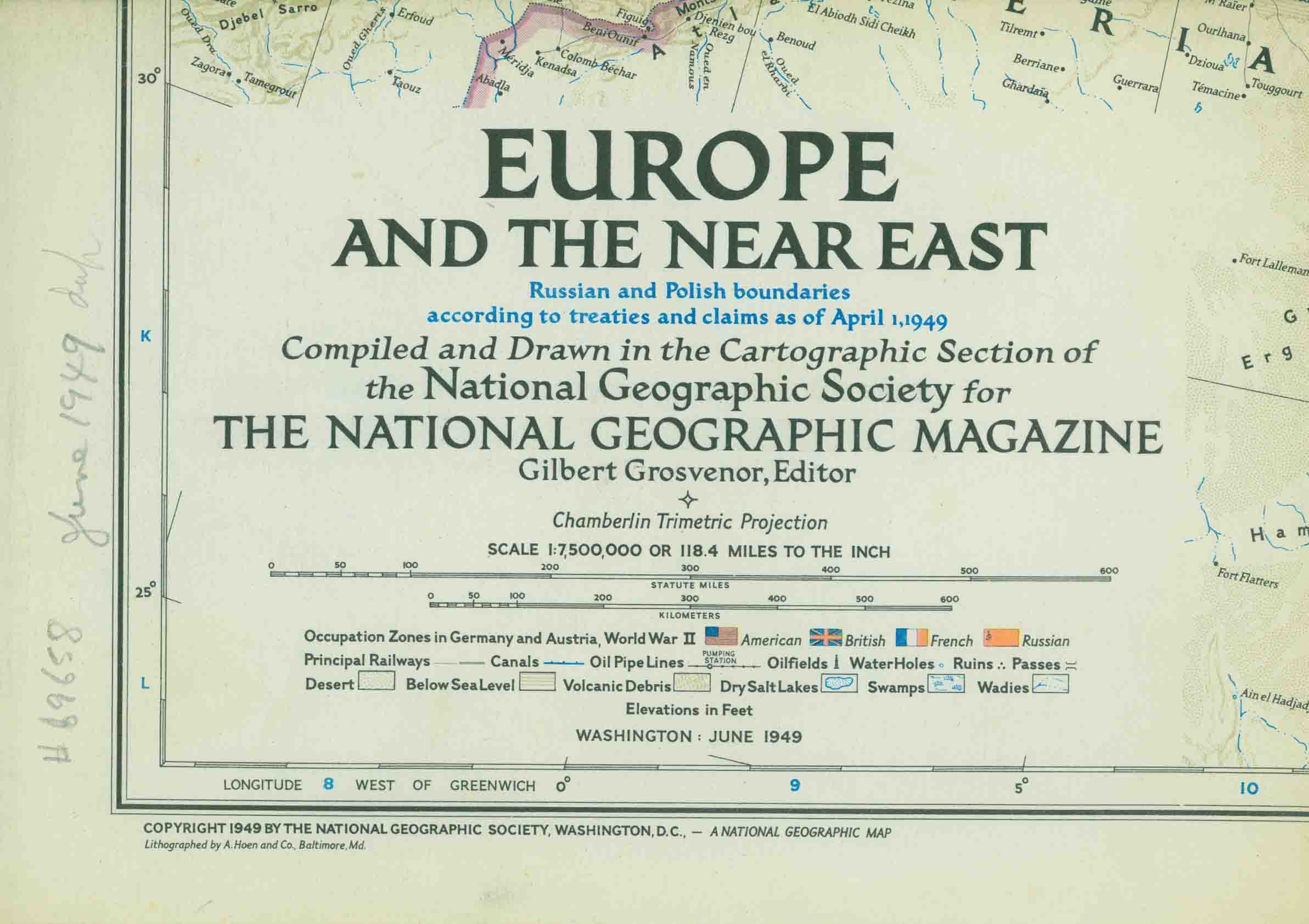 EUROPE AND THE NEAR EAST.