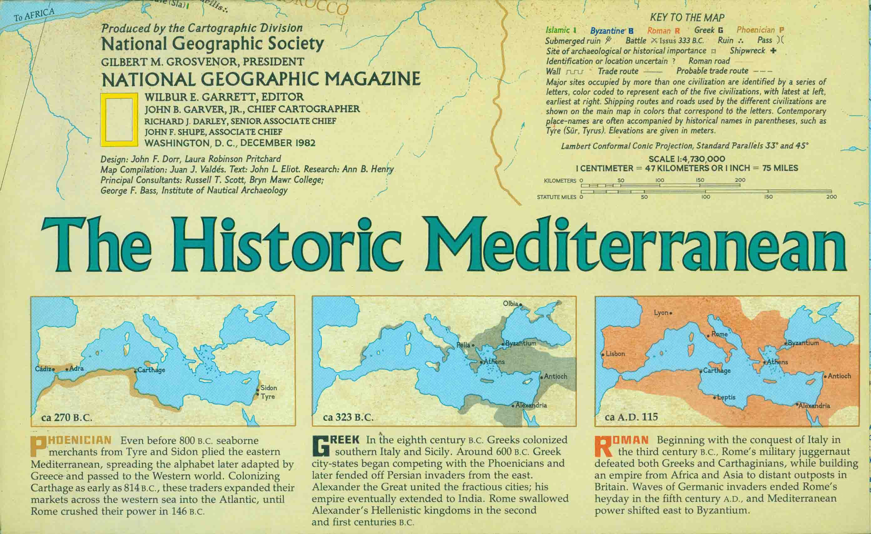 THE HISTORIC MEDITERRANEAN.