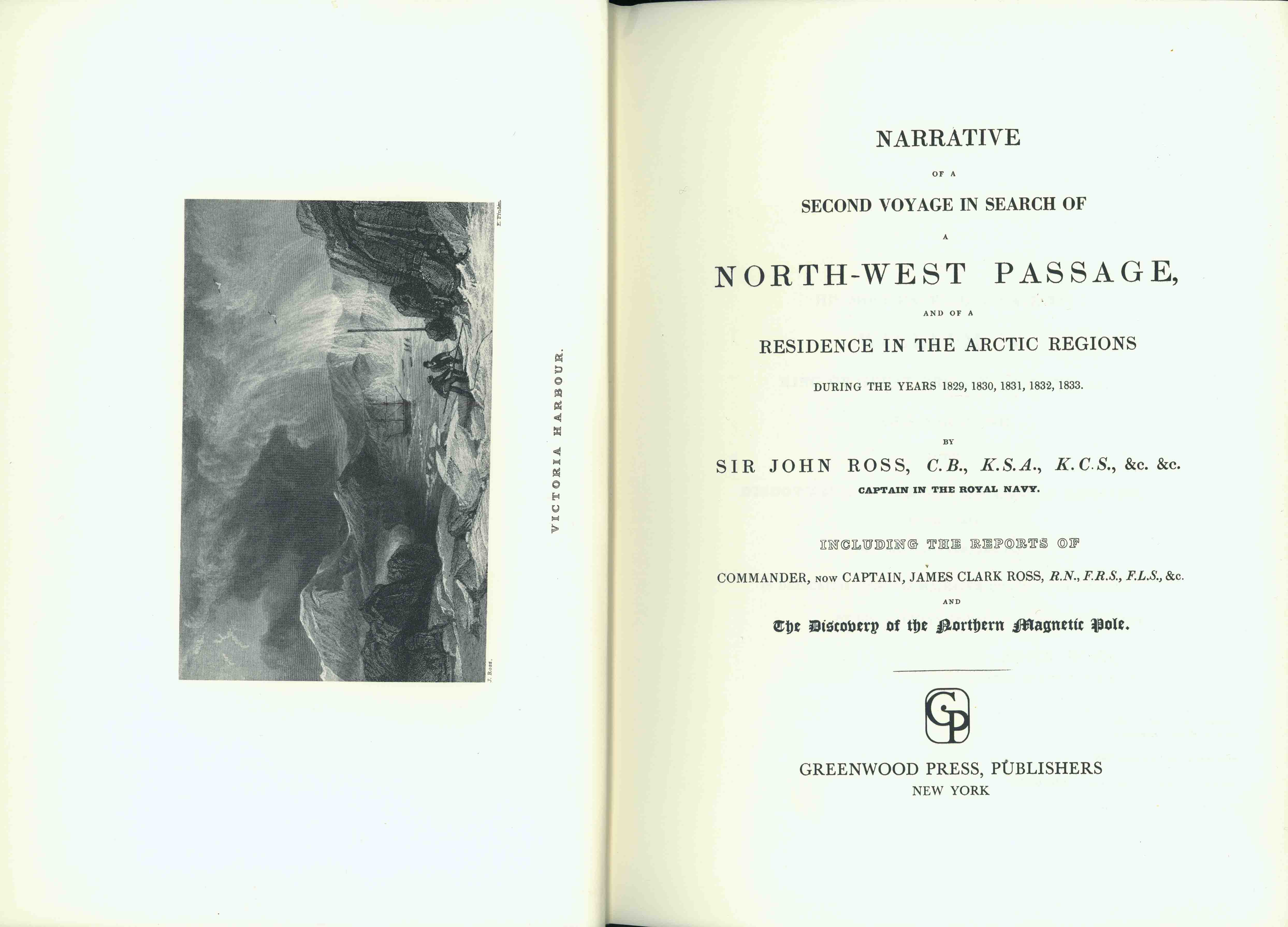 NARRATIVE OF A SECOND VOYAGE IN SEARCH OF A NORTH-WEST PASSAGE,