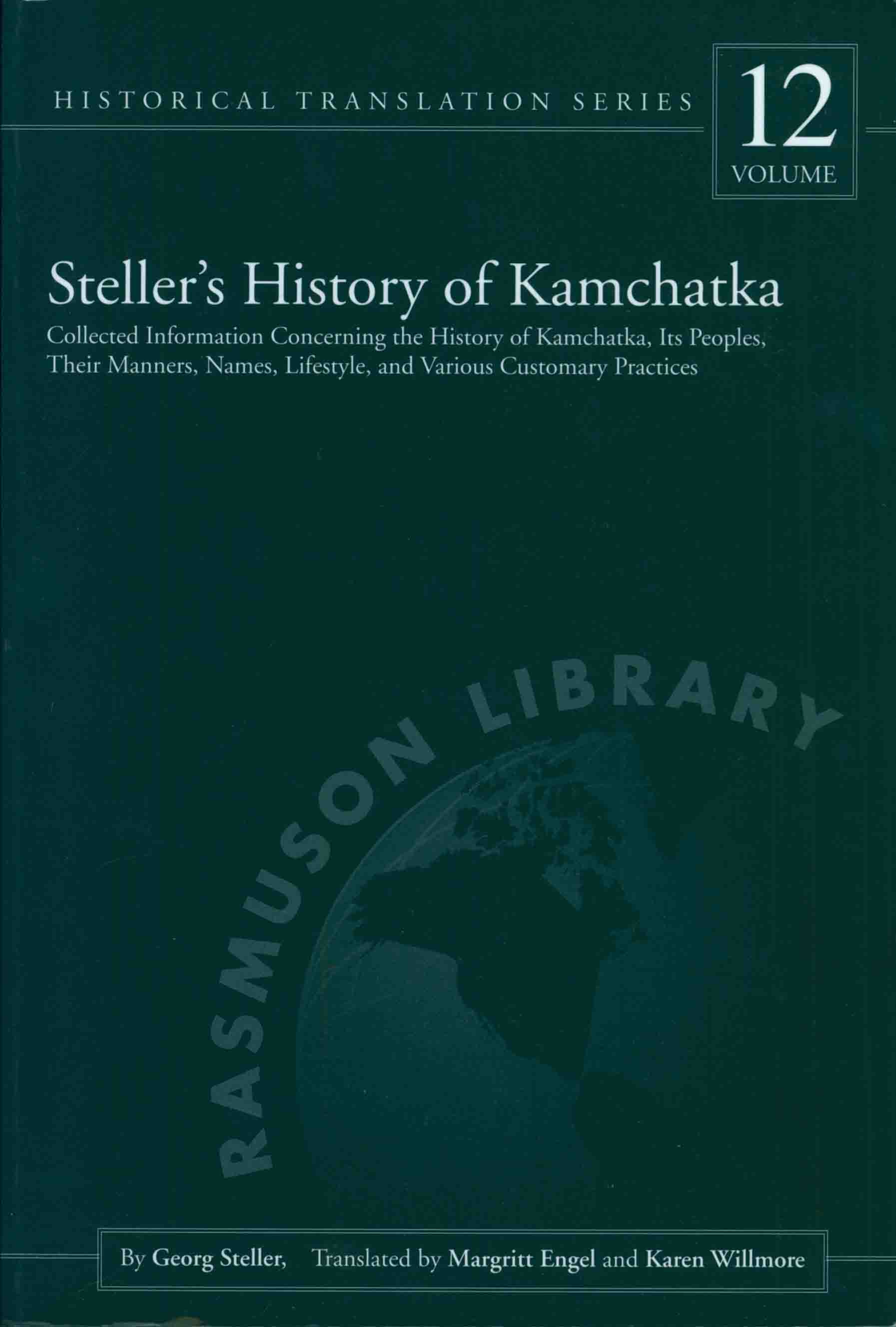 STELLER'S HISTORY OF KAMCHATKA.