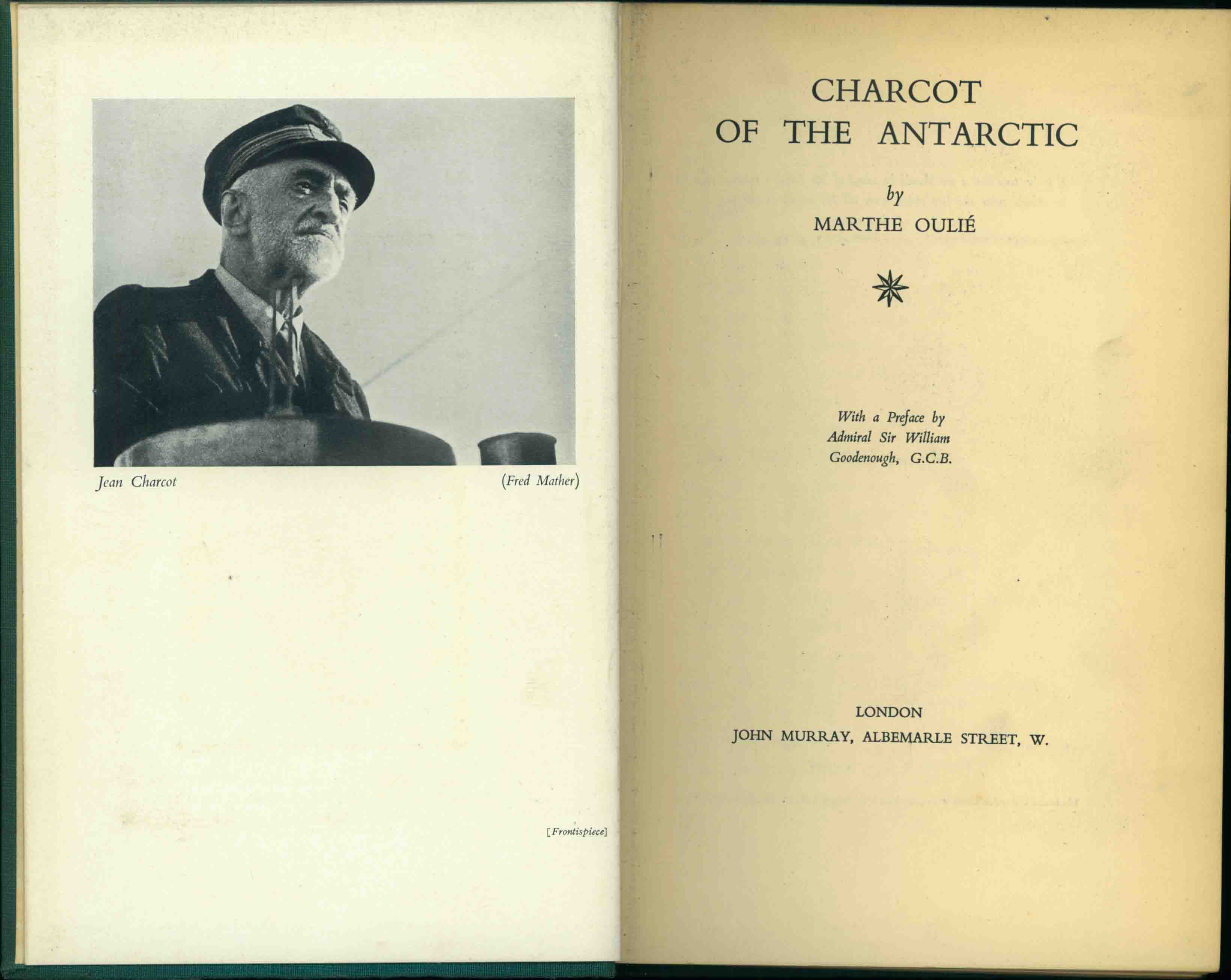 CHARCOT OF THE ANTARCTIC.