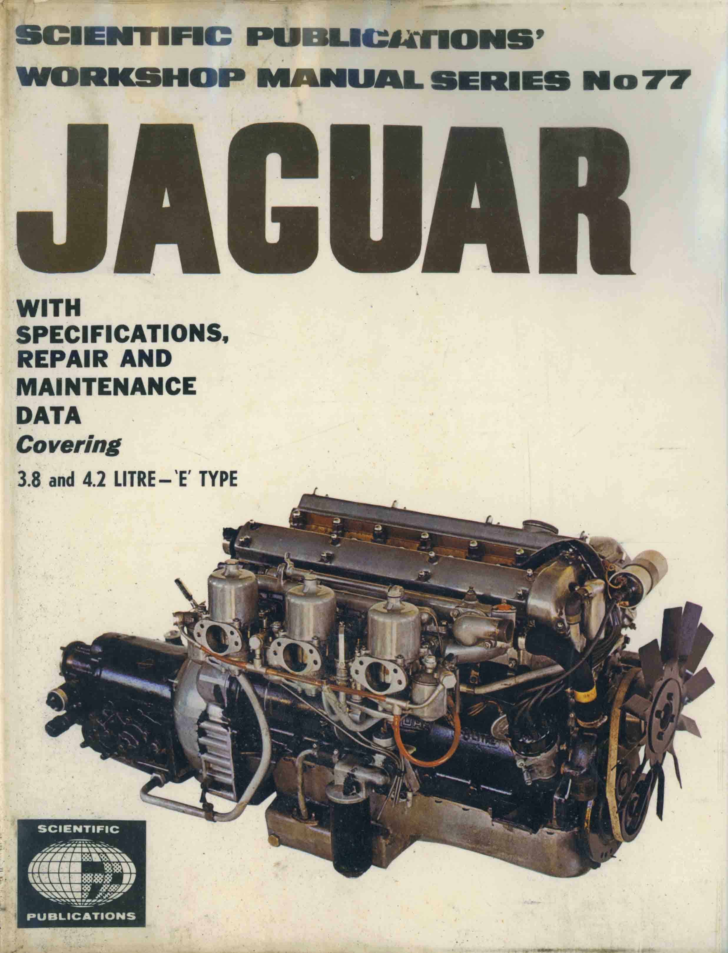 JAGUAR 'E' TYPE 3.8 AND 4.2 LITRE.