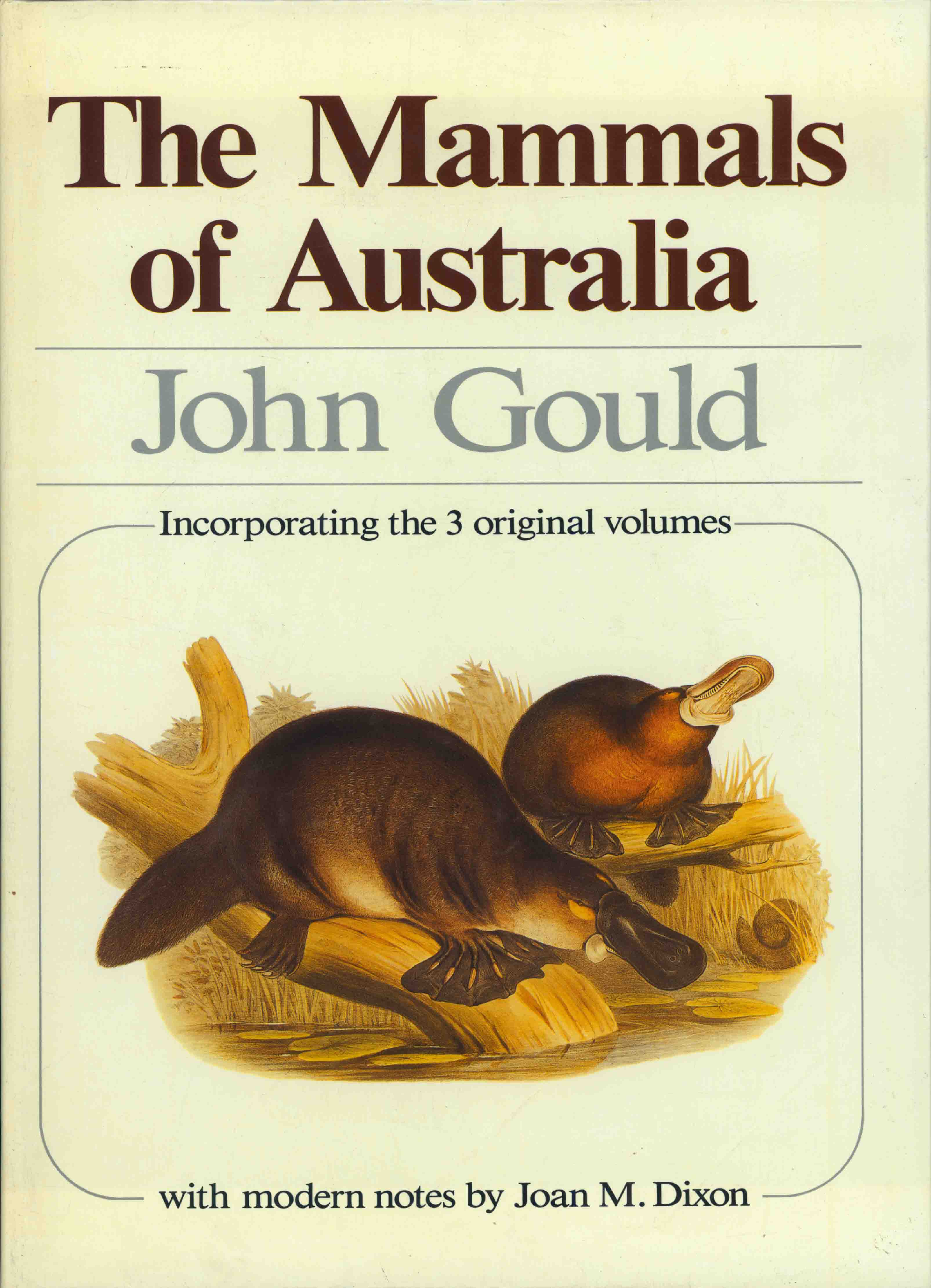 THE MAMMALS OF AUSTRALIA.