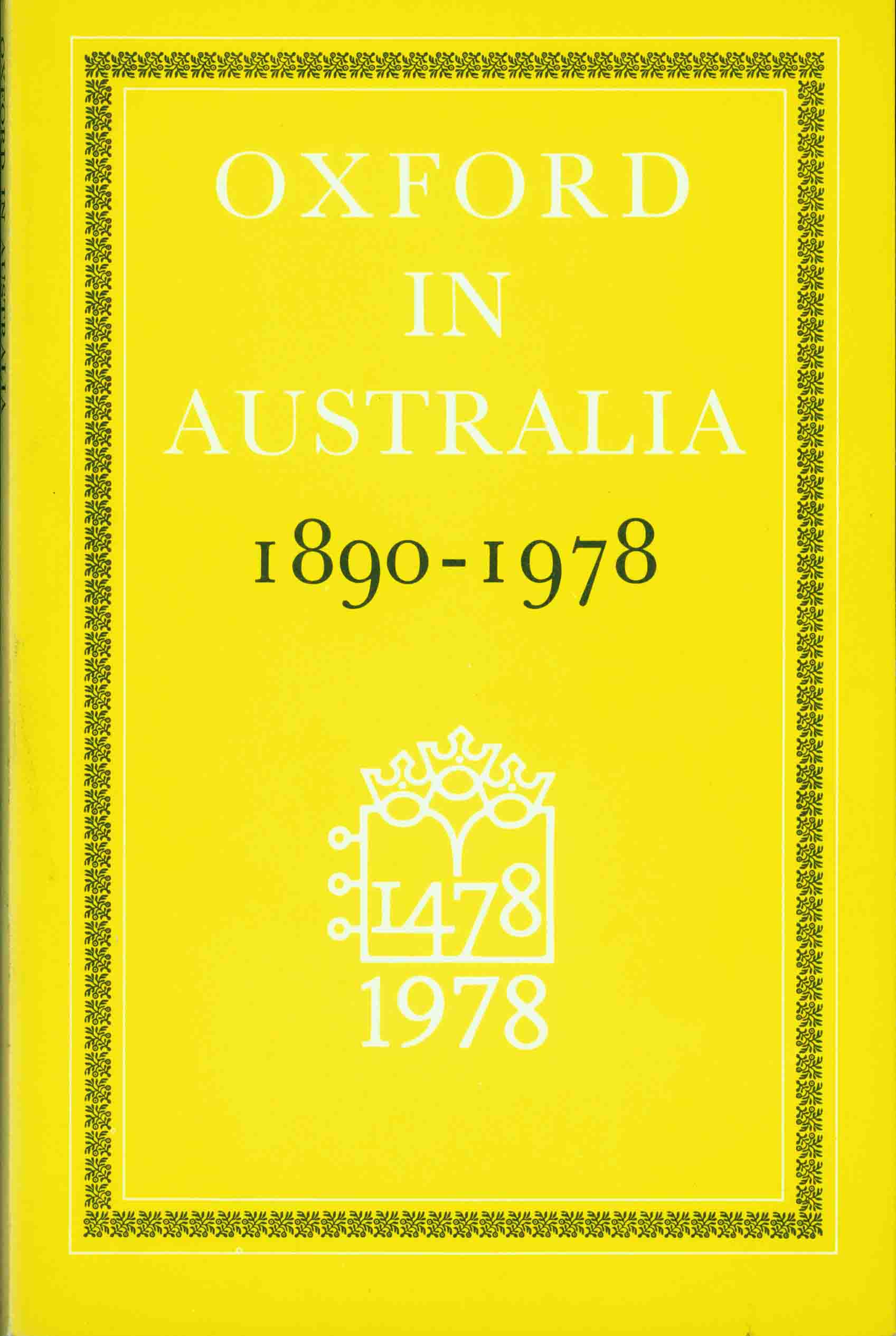 OXFORD IN AUSTRALIA.